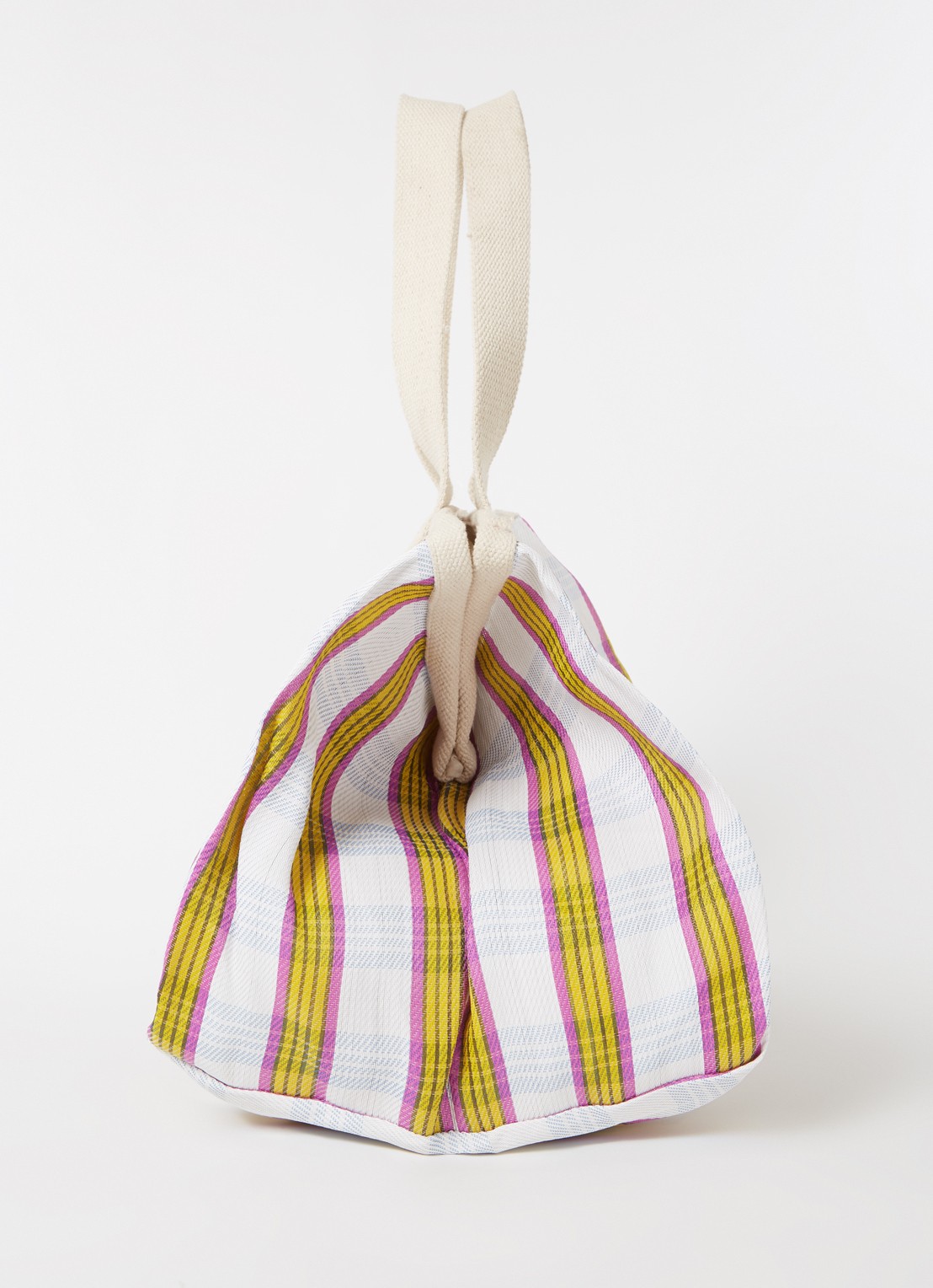 Isabel Marant Warden shopper met ruitdessin - detail 3 beige