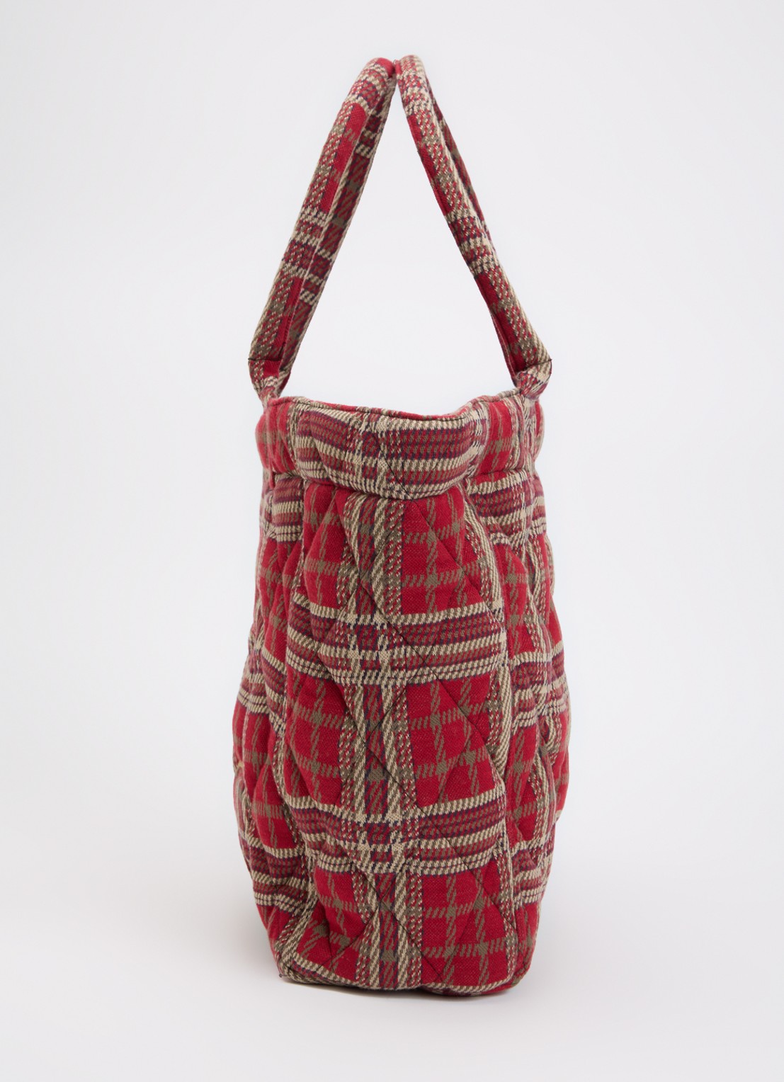 Isabel Marant Wigan shopper met logoborduring en quilt patroon - detail 5 rood