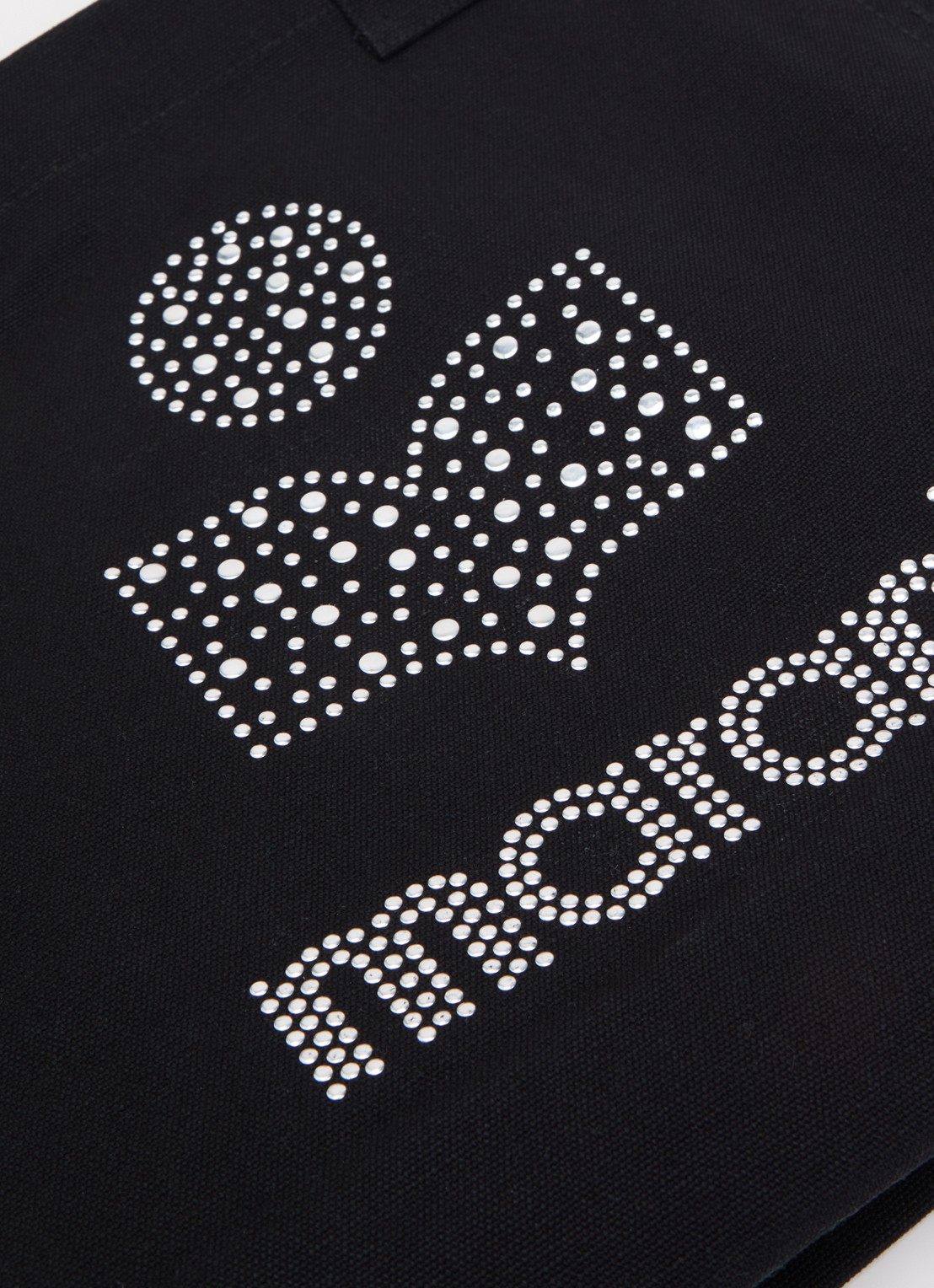 Isabel Marant Yenky shopper met studs - detail 3 zwart