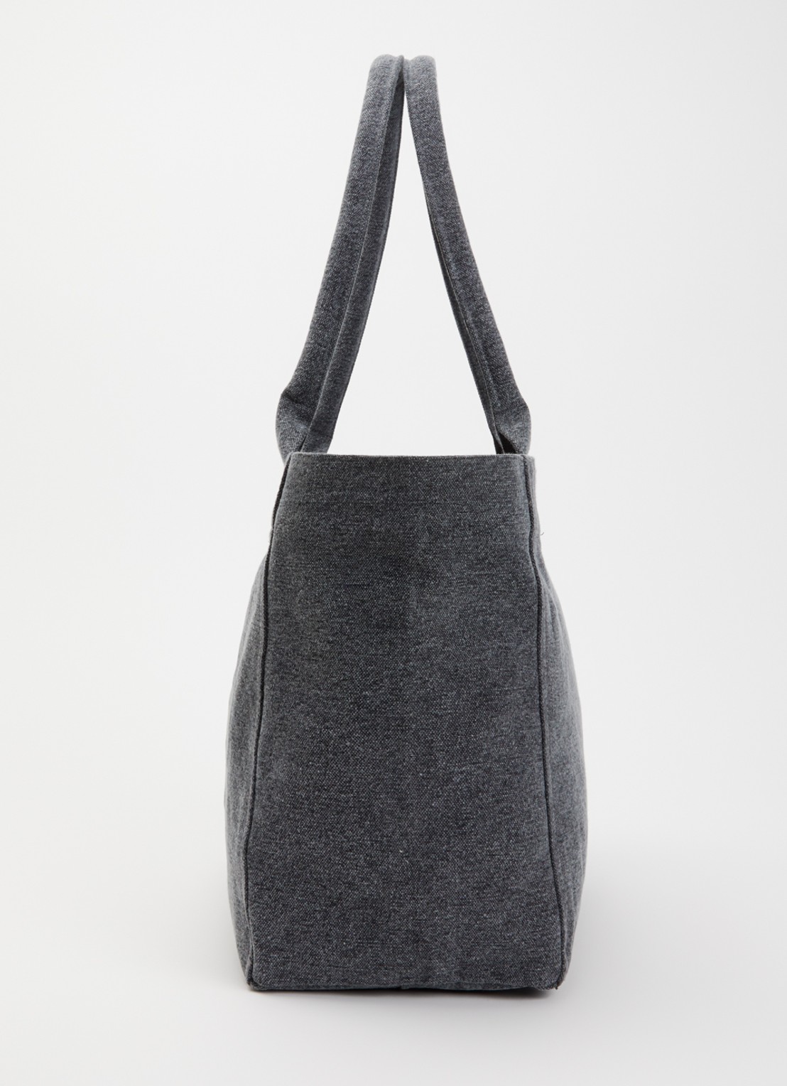 Isabel Marant Yenky shopper van canvas met logoborduring - detail 3 antraciet
