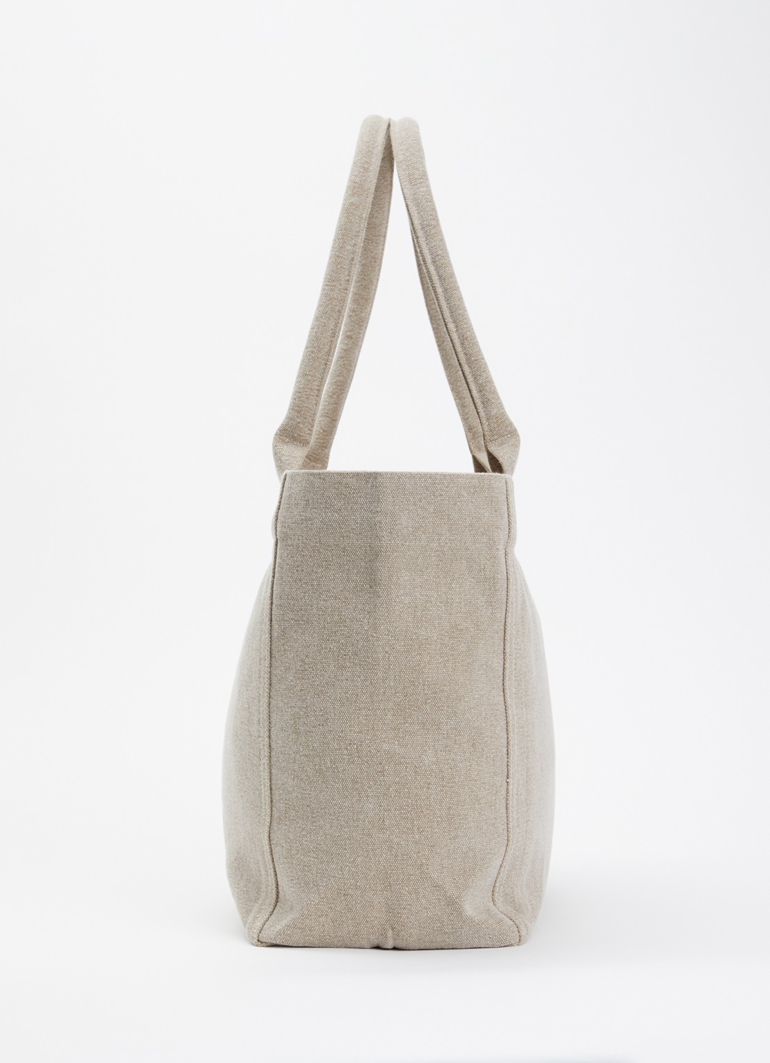 Isabel Marant Yenky shopper van canvas met logoborduring - detail 2 beige