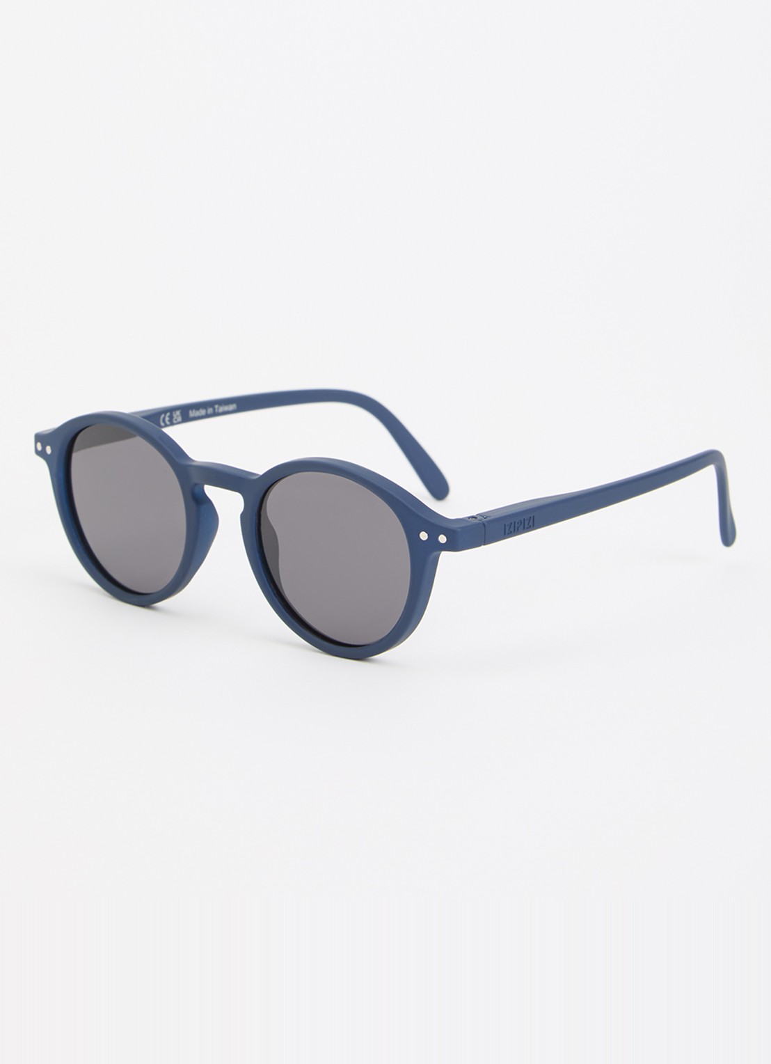 IZIPIZI #D zonnebril  - voorkant 4 donkerblauw