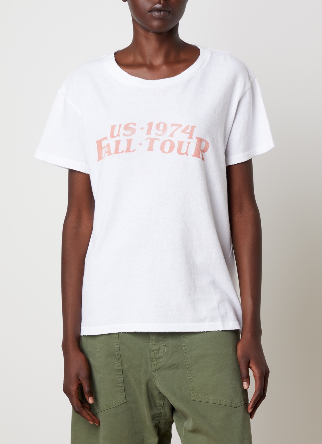 J.W. Anderson Brady T-shirt met print - detail wit
