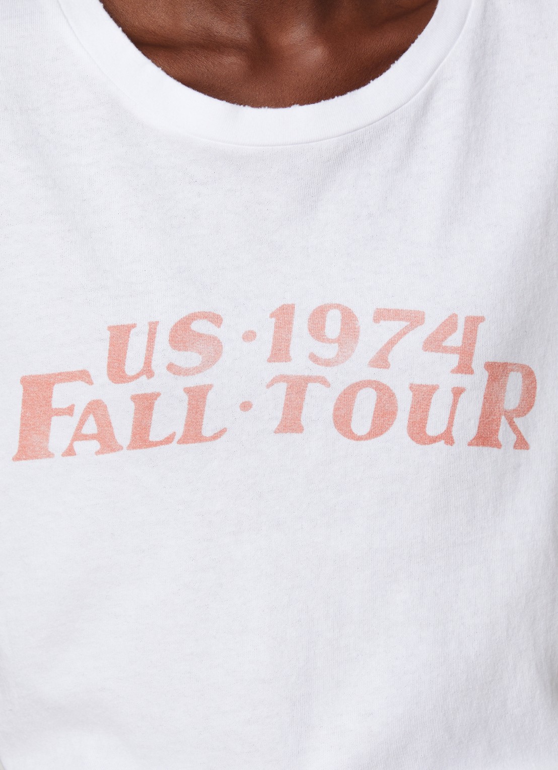 J.W. Anderson Brady T-shirt met print - detail 2 wit