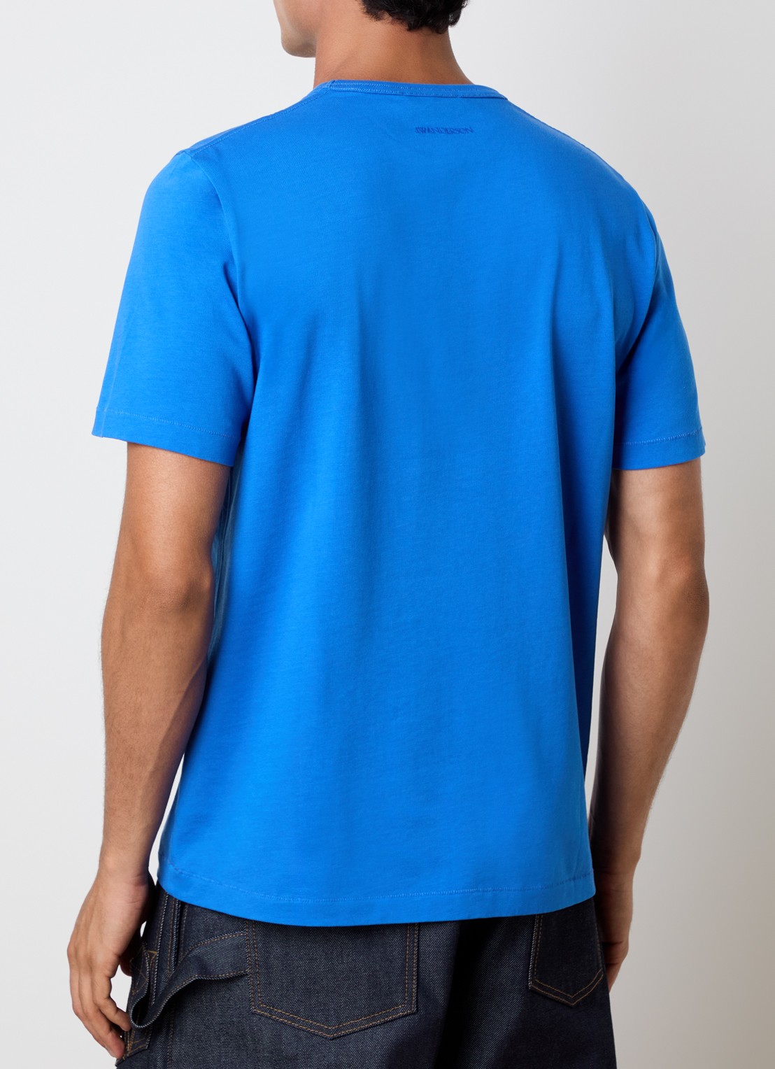 J.W. Anderson Gardener T-shirt met print - achterkant 5 kobaltblauw