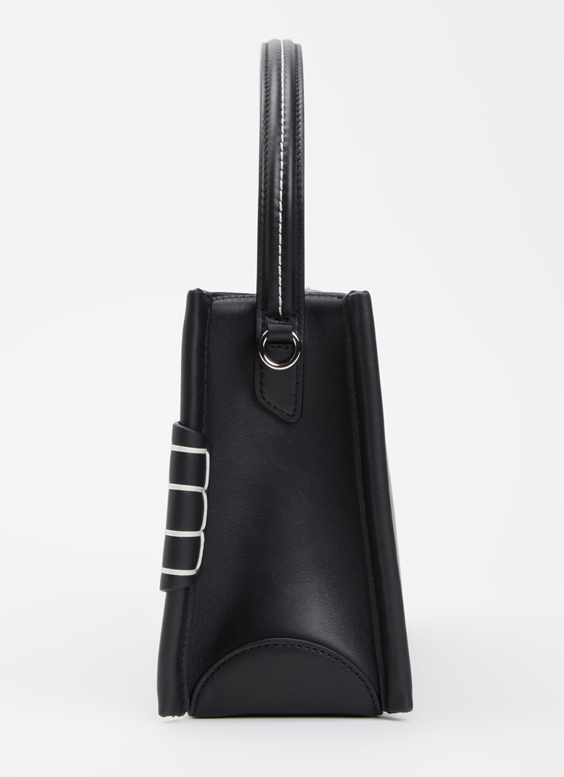 J.W. Anderson Loafer handtas van kalfsleer met afneembare schouderriem - detail 4 zwart