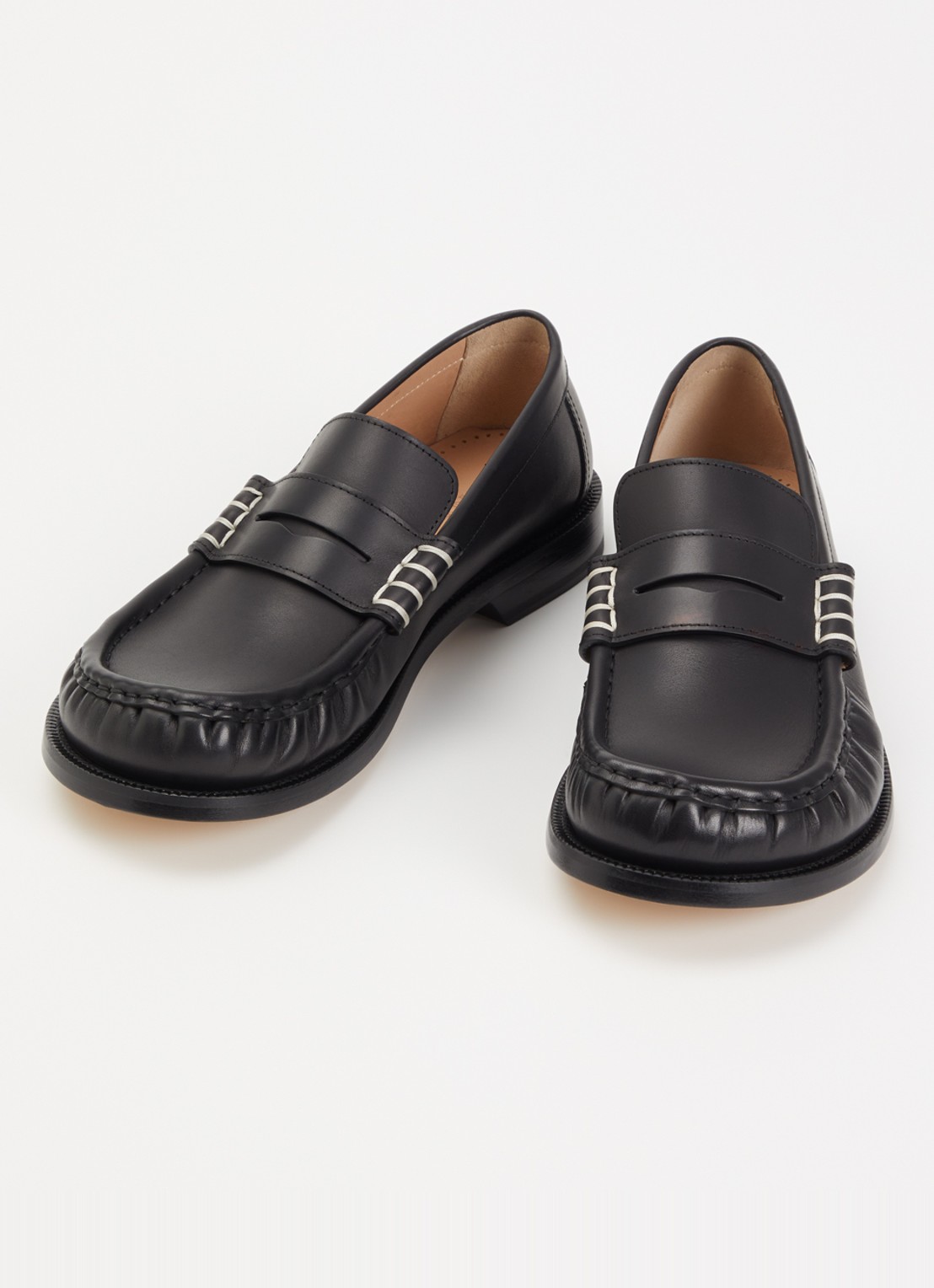J.W. Anderson Loafer van kalfsleer - detail 3 zwart