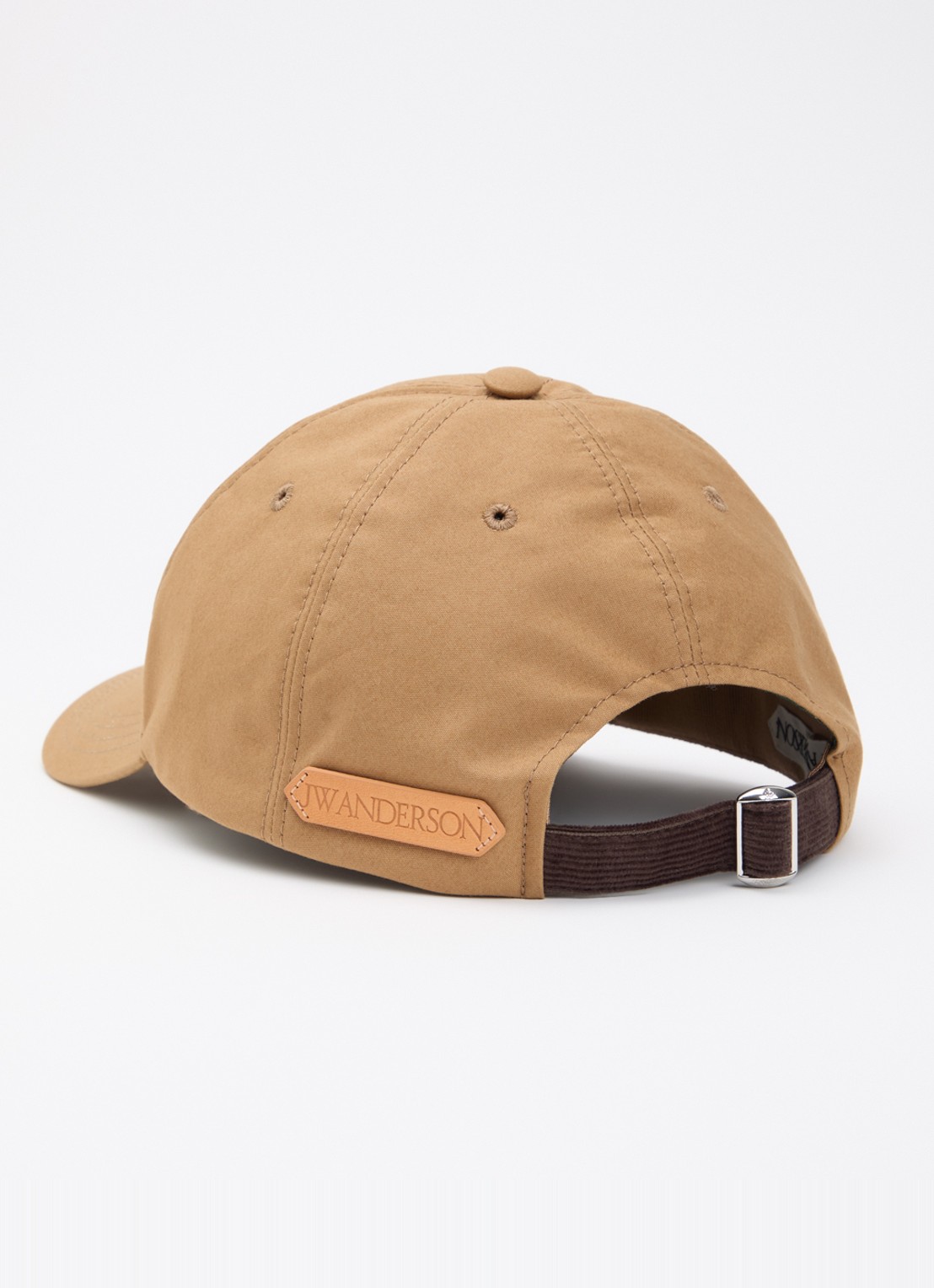 J.W. Anderson Pet met logoborduring en details van kalfsleer - detail 2 camel