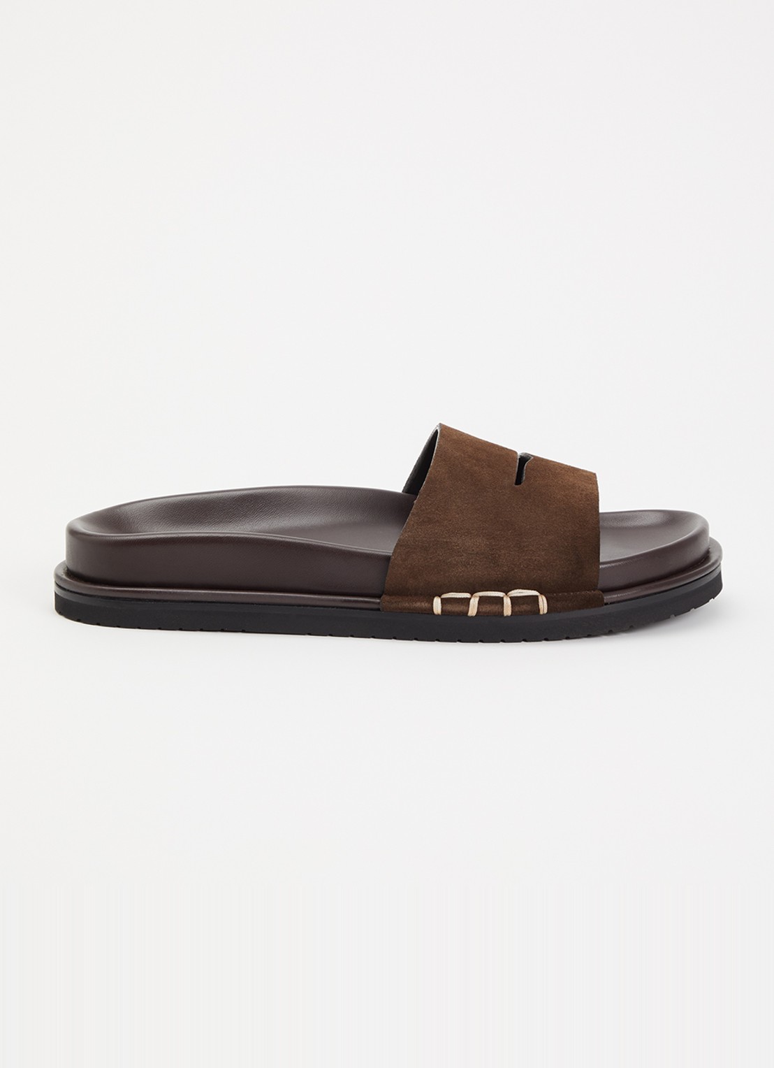 J.W. Anderson Slipper van suède - voorkant bruin