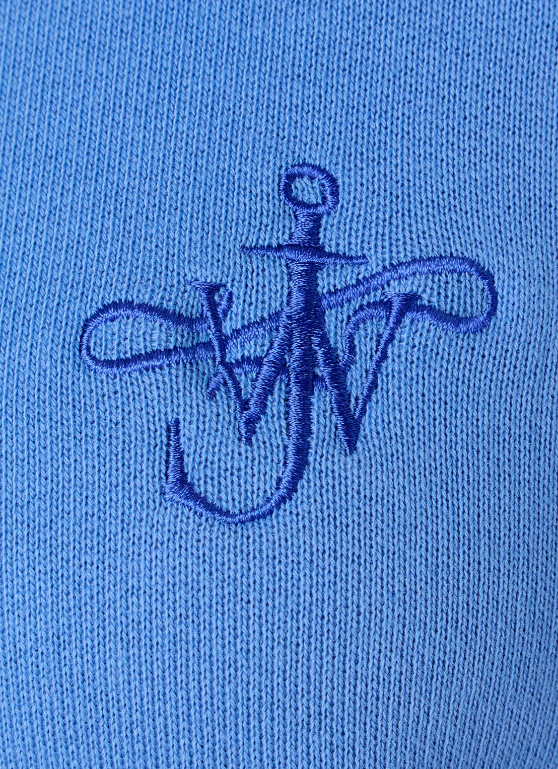 J.W. Anderson Sweater met logoborduring - detail 2 blauwgrijs