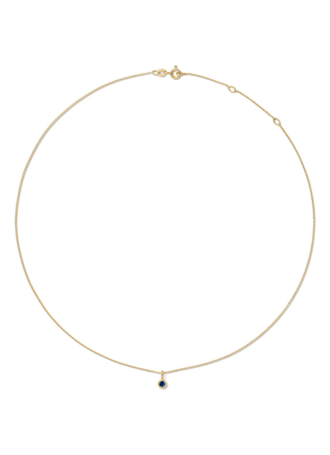 Jackie 14K Gold Kirstenbosch ketting van 14 karaat geelgoud - detail 2 goud