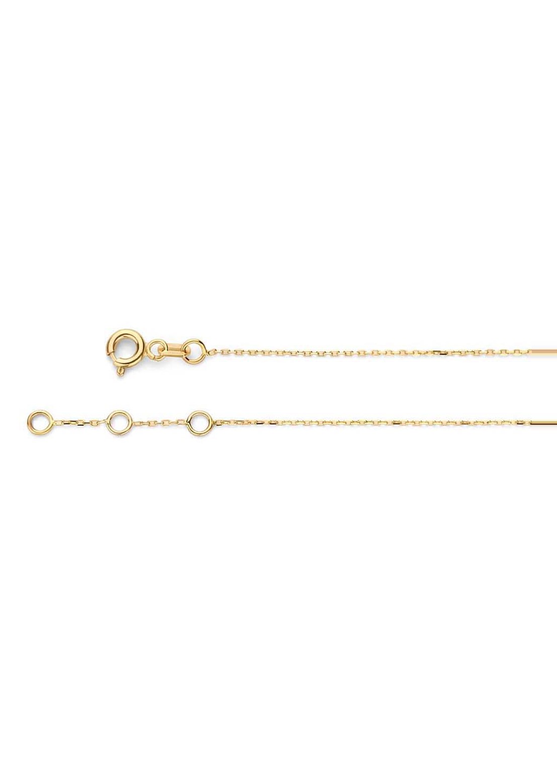 Jackie 14K Gold Marine ketting van 14 karaat geelgoud - detail 4 geelgoud