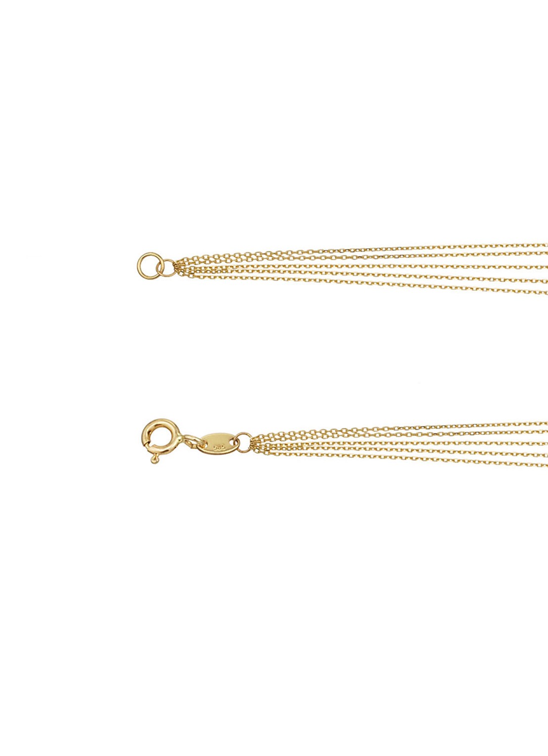 Jackie 14K Gold Waterfall armband van 14 karaat geelgoud - detail 3 goud