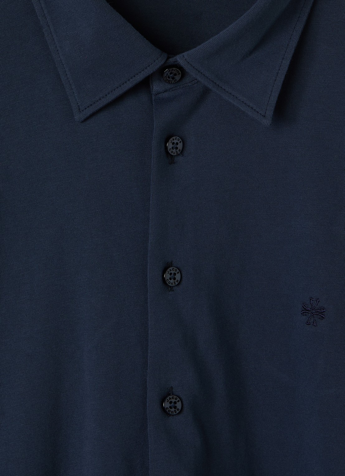 Jacob Cohën Camicia overhemd - detail 3 donkerblauw