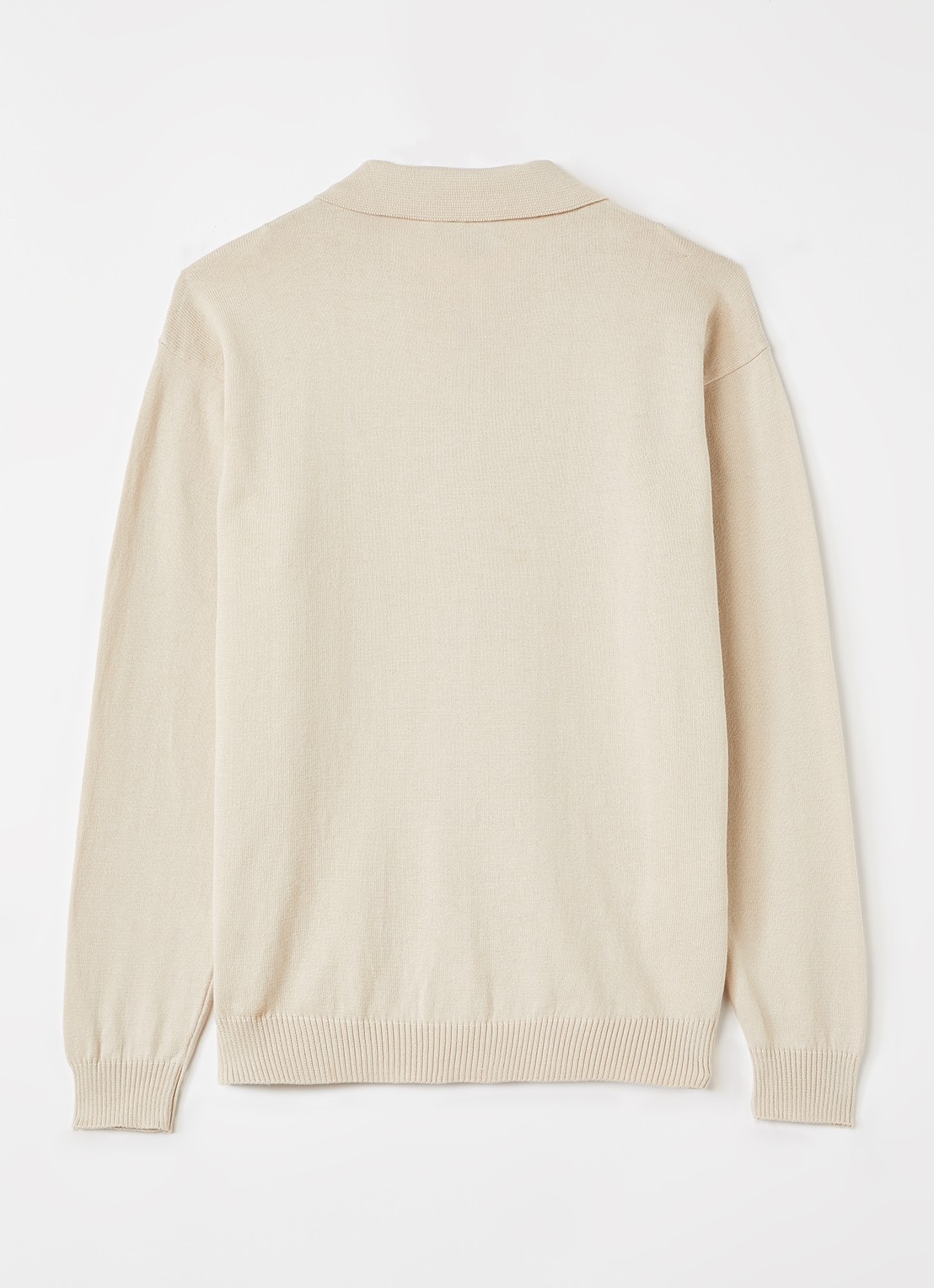 Jacob Cohën Maglia fijngebreide polo - voorkant 3 beige