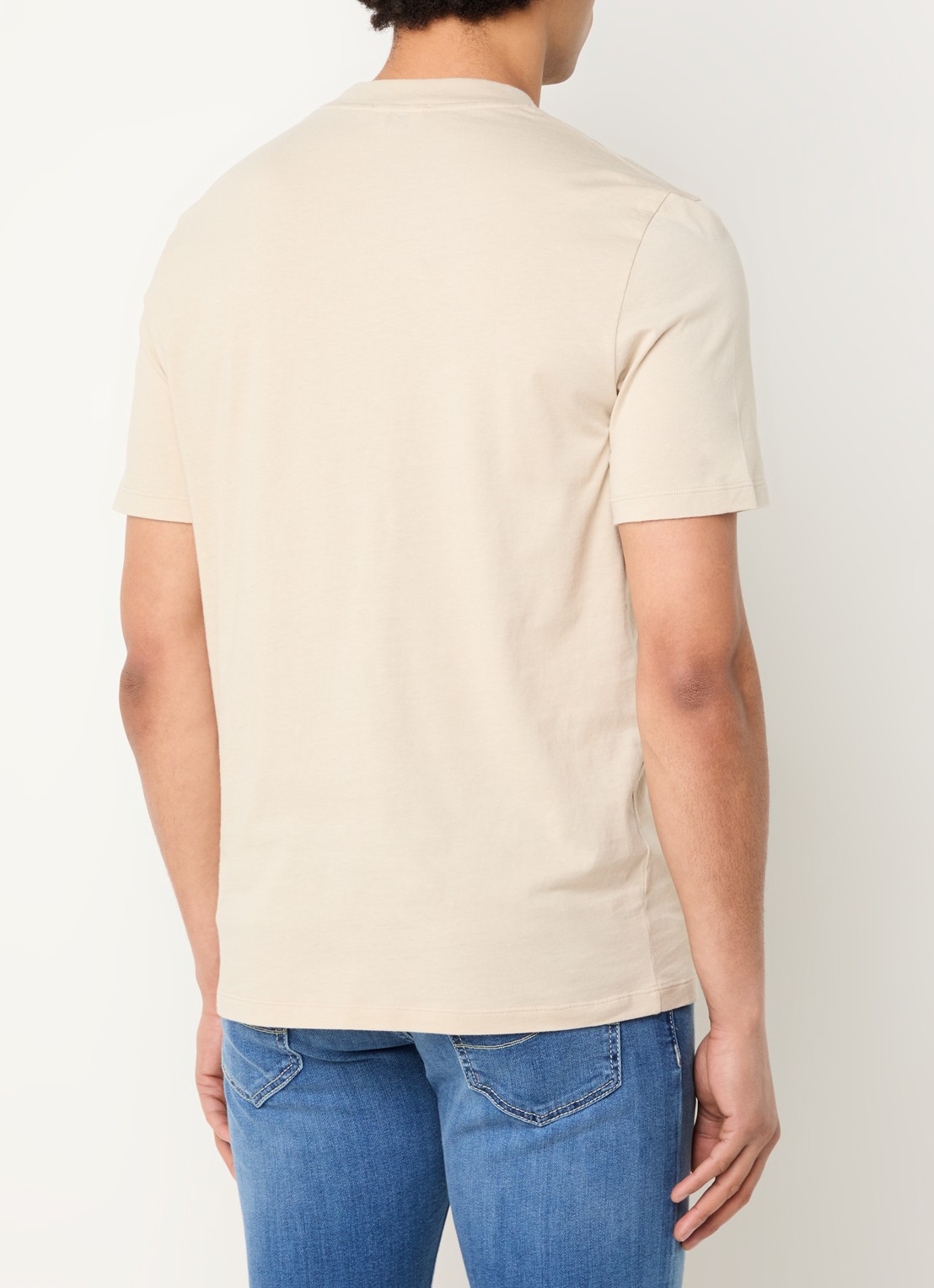Jacob Cohën T-shirt met logo - achterkant 4 beige