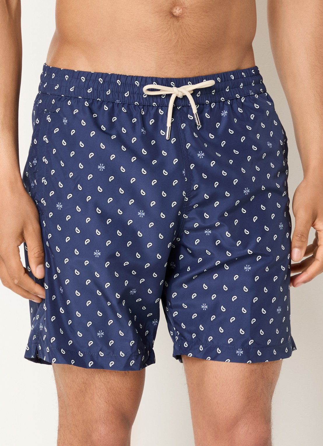 Jacob Cohën Zwemshorts met steekzakken - detail 4 donkerblauw