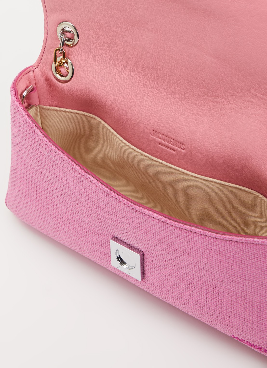 Jacquemus Crossbodytas met logo - detail 3 roze