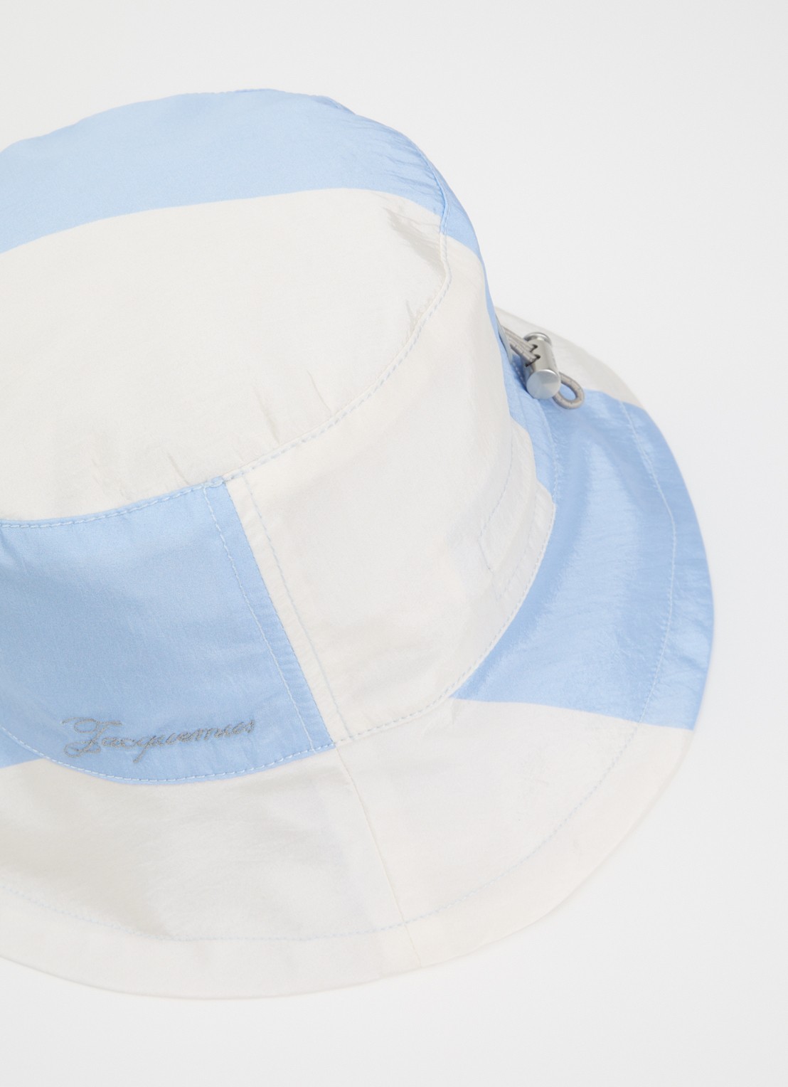Jacquemus De Baluchon bucket hoed  - detail 2 blauw