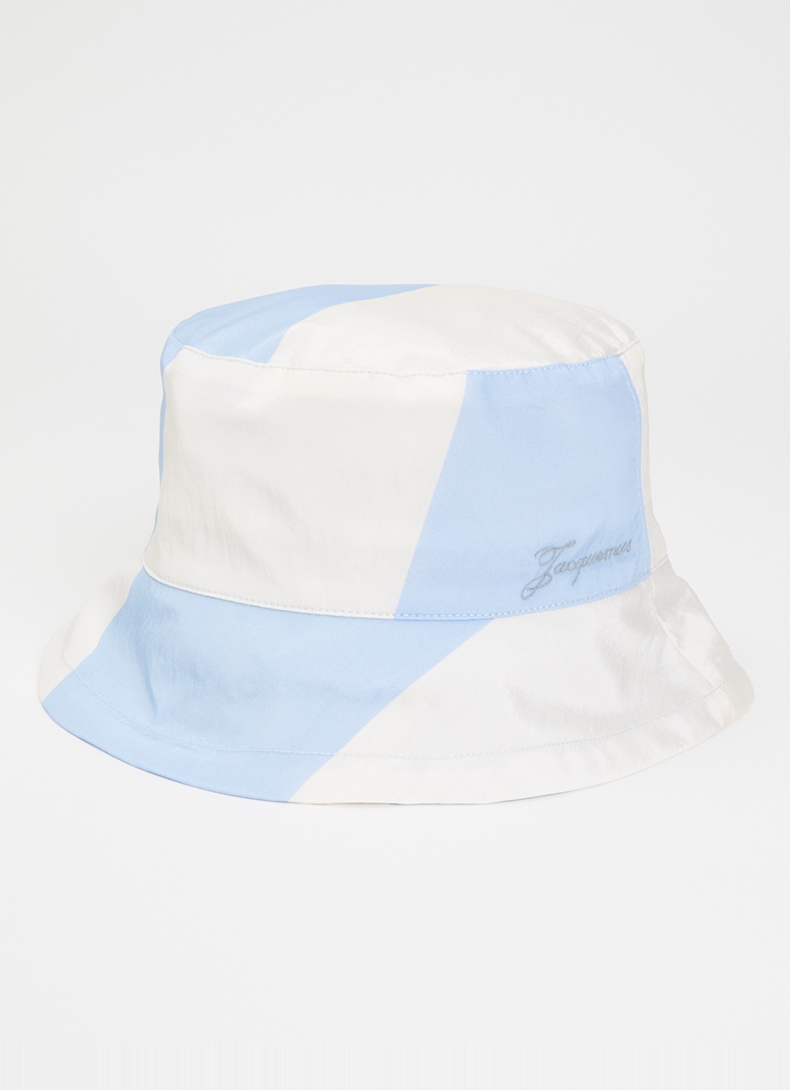 Jacquemus De Baluchon bucket hoed  - voorkant blauw