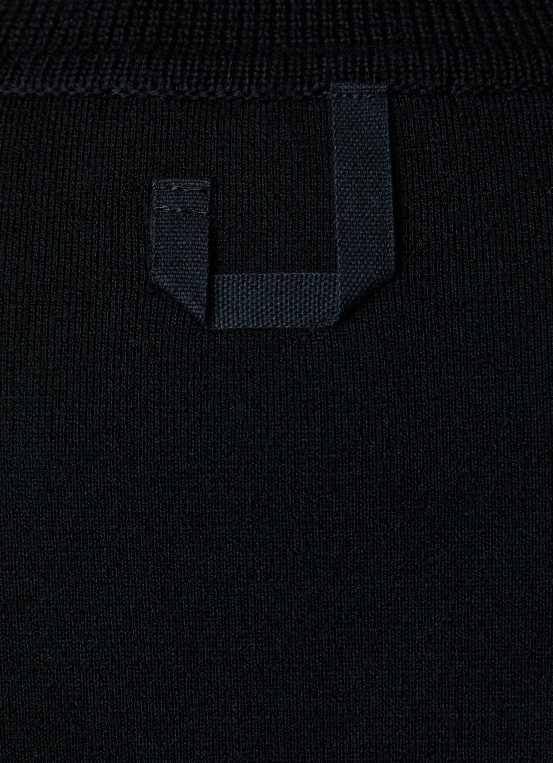 Jacquemus Fijngebreid vest in merino wolblend - detail 5 zwart