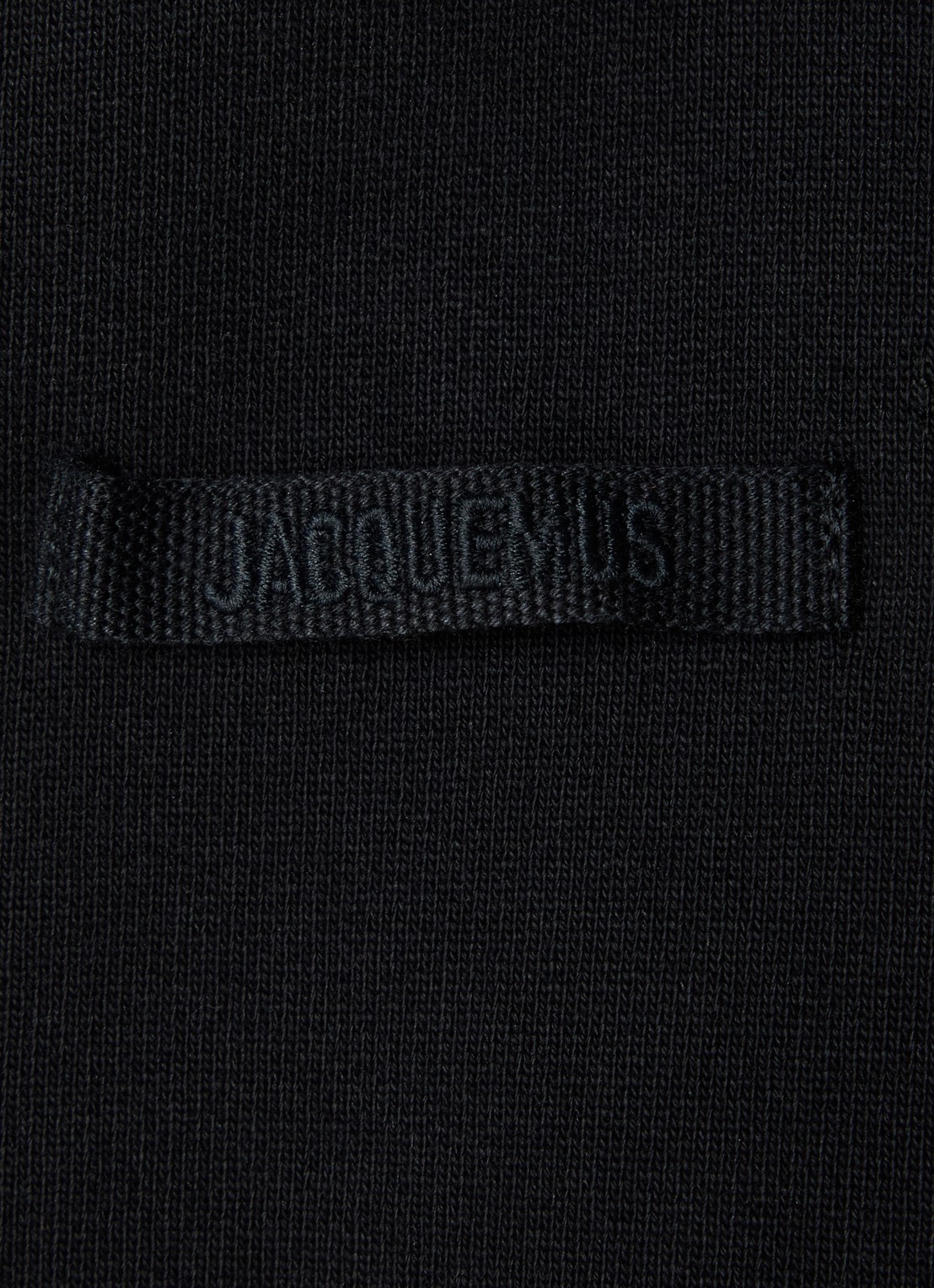 Jacquemus Hoodie met logo - detail 6 zwart