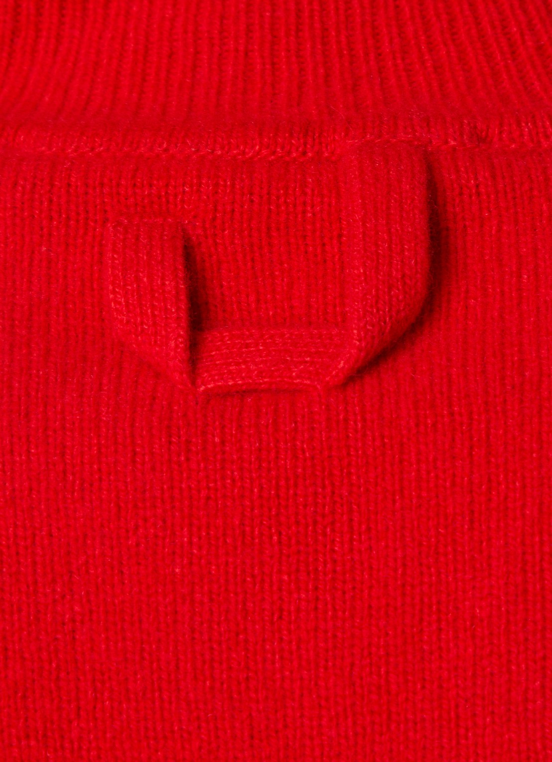 Jacquemus La Robe mini jurk in wolblend met schoudervulling - detail 2 rood