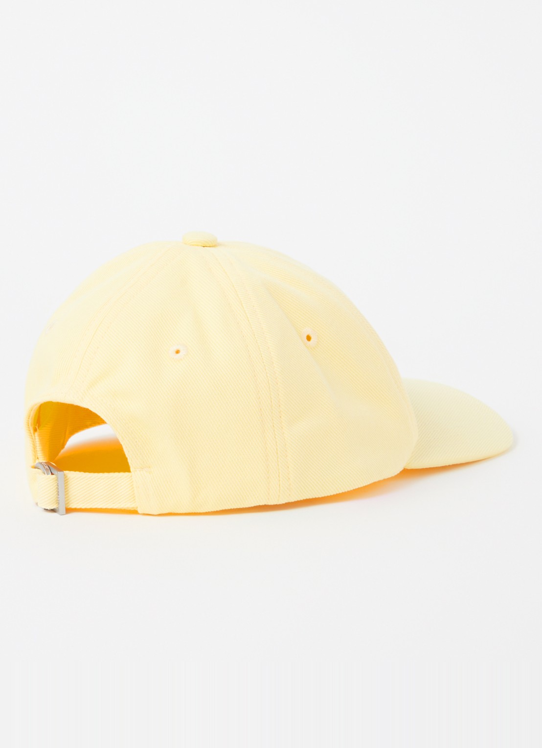 Jacquemus Le Casquette Gadjo pet met logo - detail geel