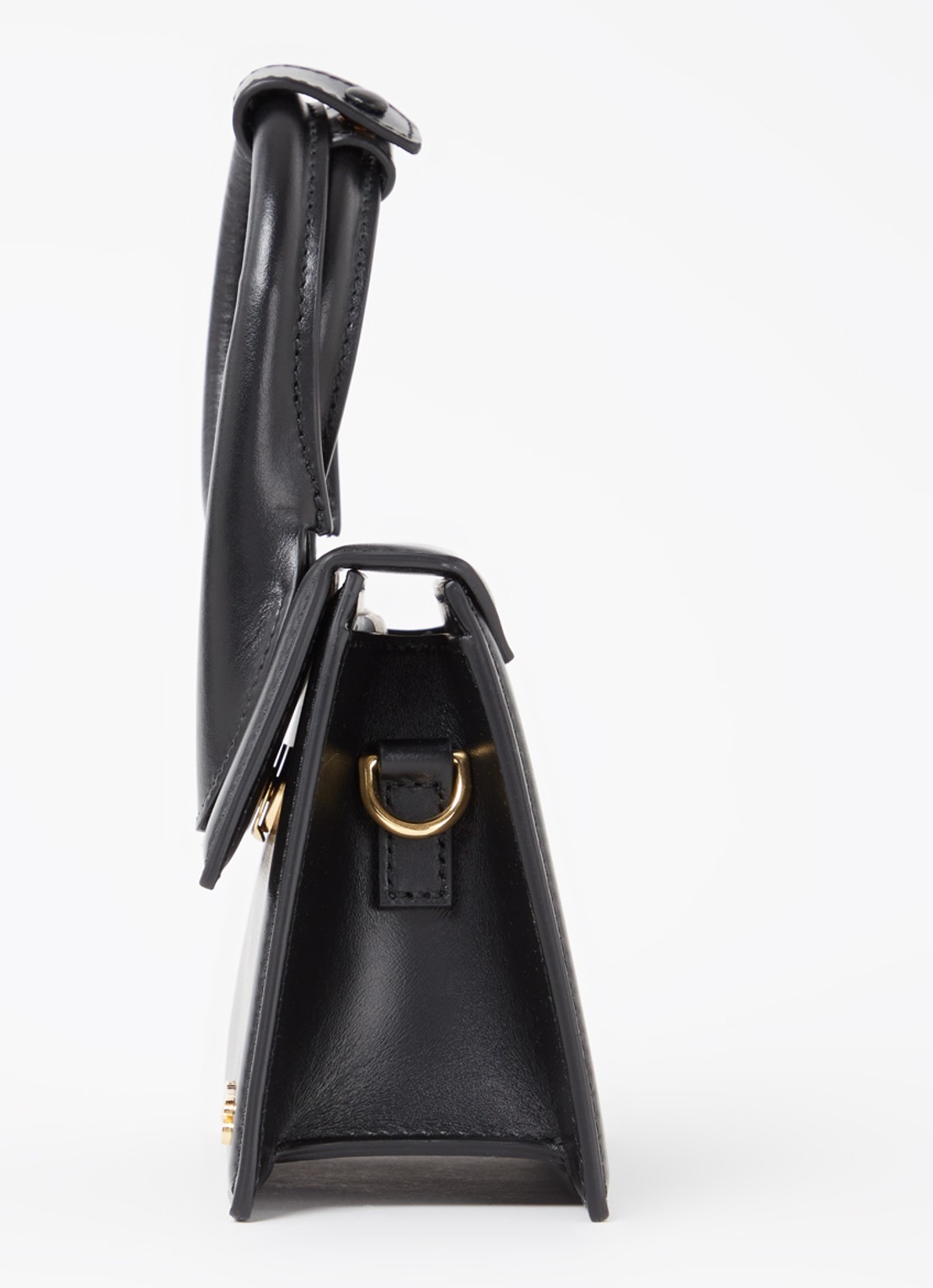 Jacquemus Le Chiquito Noeud handtas van leer - detail 6 goud