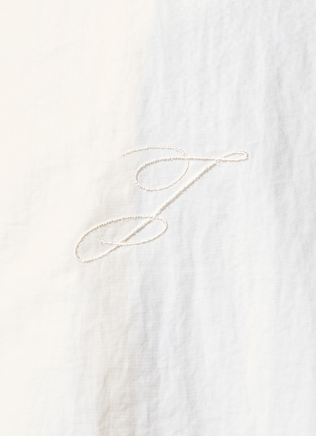 Jacquemus Le Coupe jack met kraag - detail 5 creme