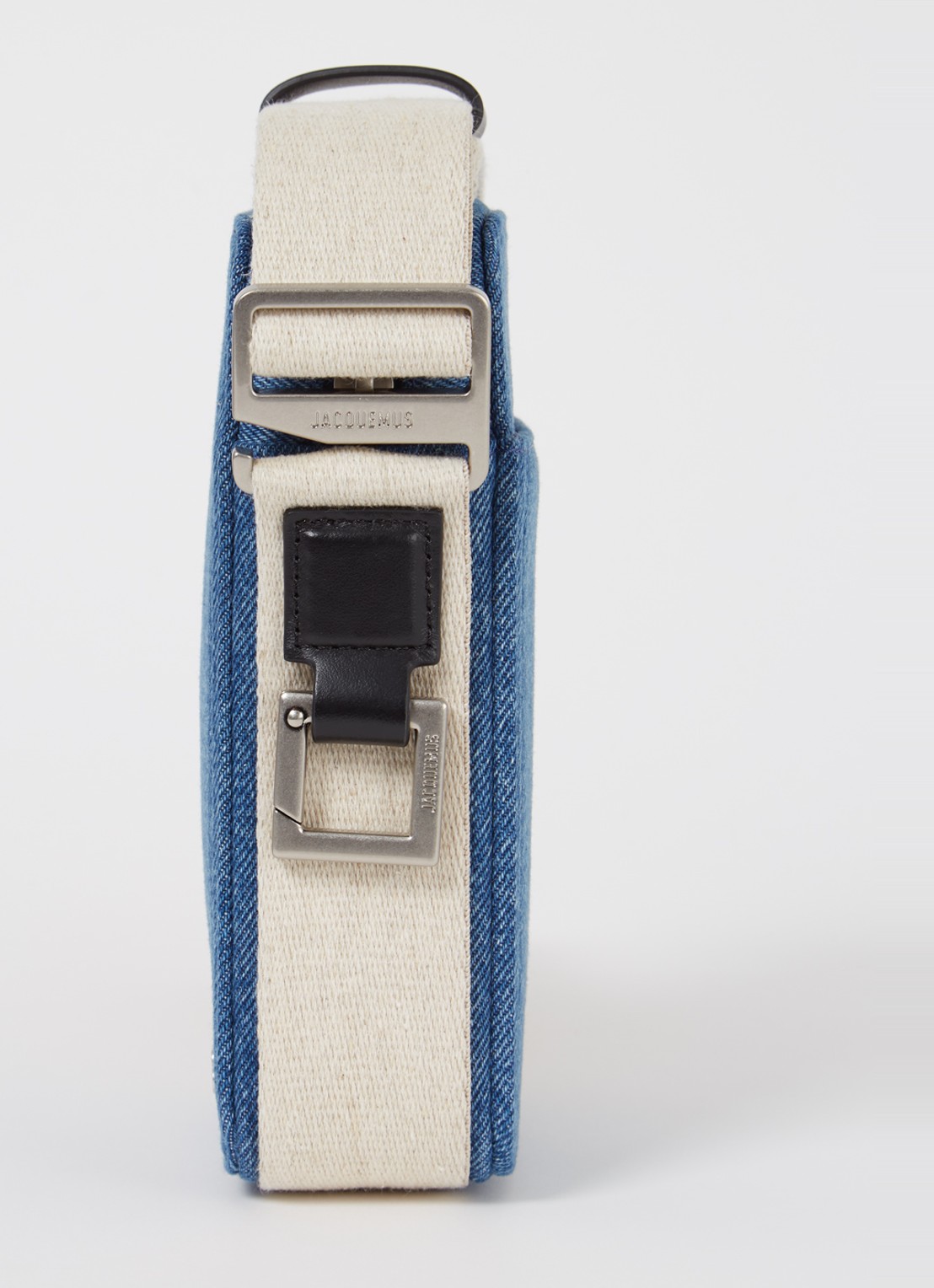 Jacquemus Le Cuerda Vertical crossbodytas van denim - detail 5 indigo