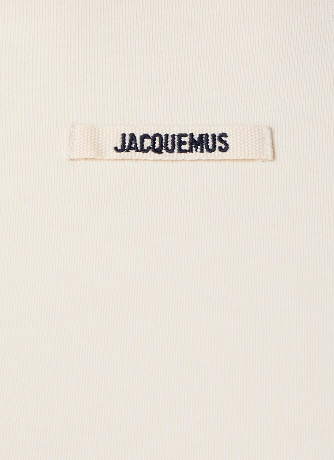 Jacquemus Longsleeve met logo - detail 5 beige