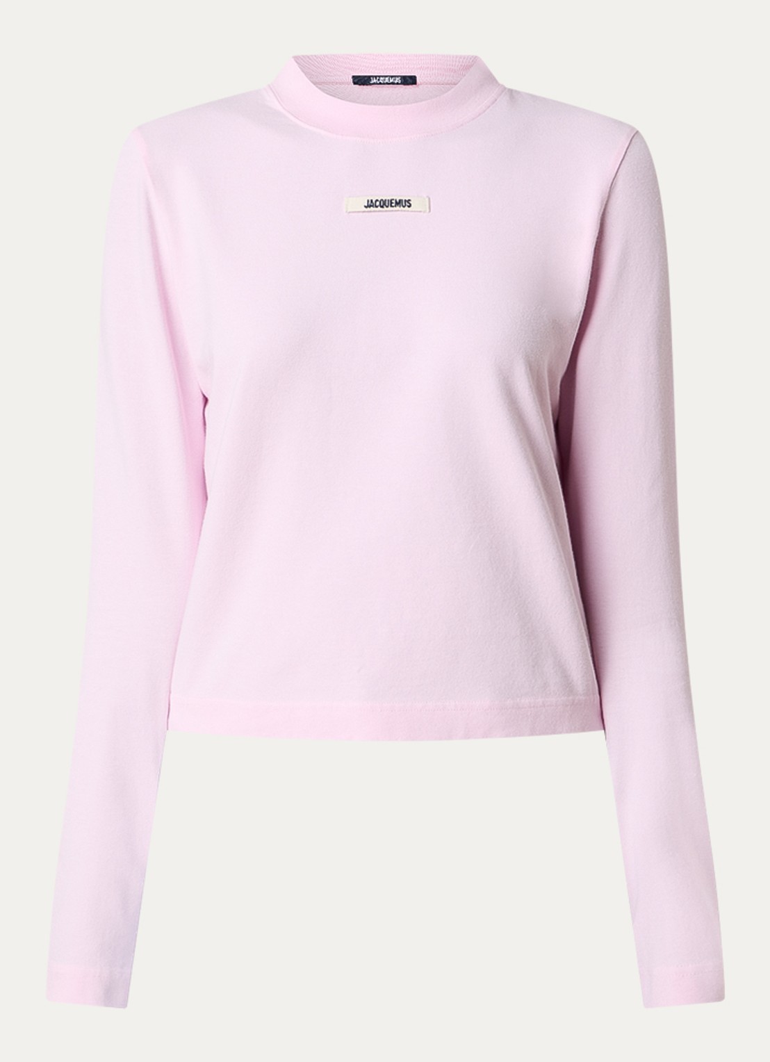 Jacquemus Longsleeve met logo - voorkant 2 roze