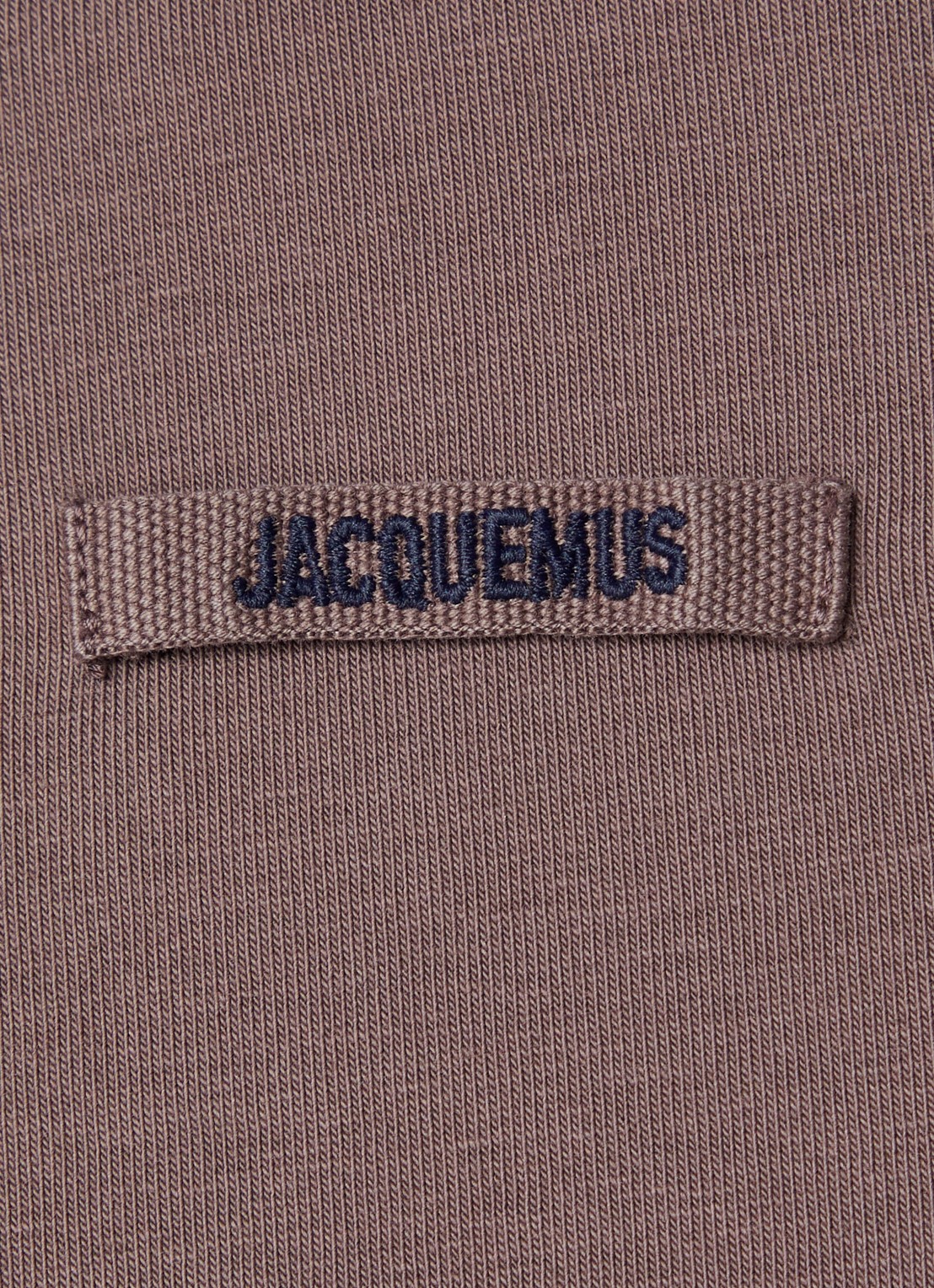 Jacquemus Longsleeve met logo - detail 3 taupe