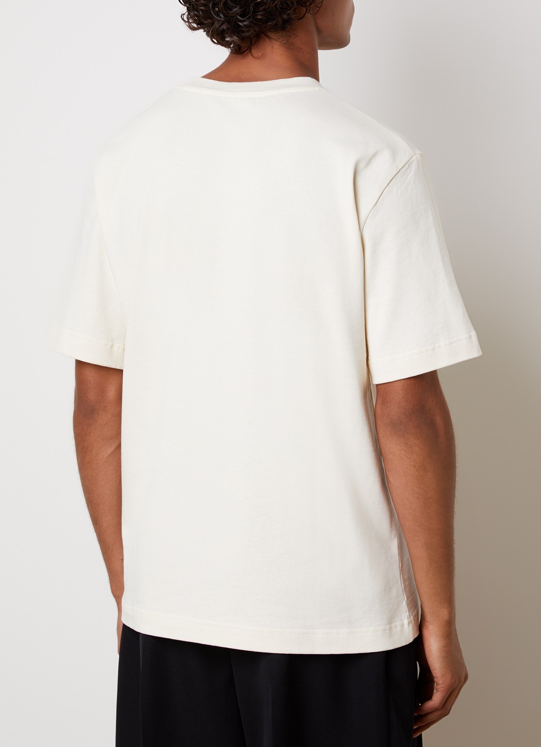 Jacquemus Palmier T-shirt met logoprint - achterkant 5 gebroken wit