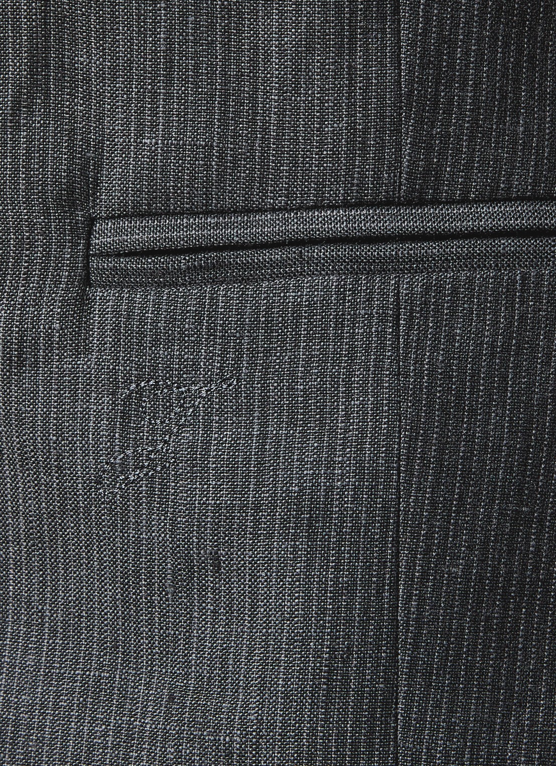 Jacquemus Paysan gilet met strikdetail - detail 5 donkergrijs
