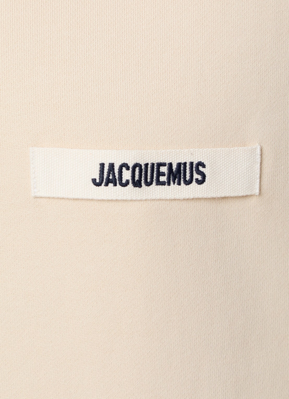 Jacquemus Sweater met logo - detail 2 beige