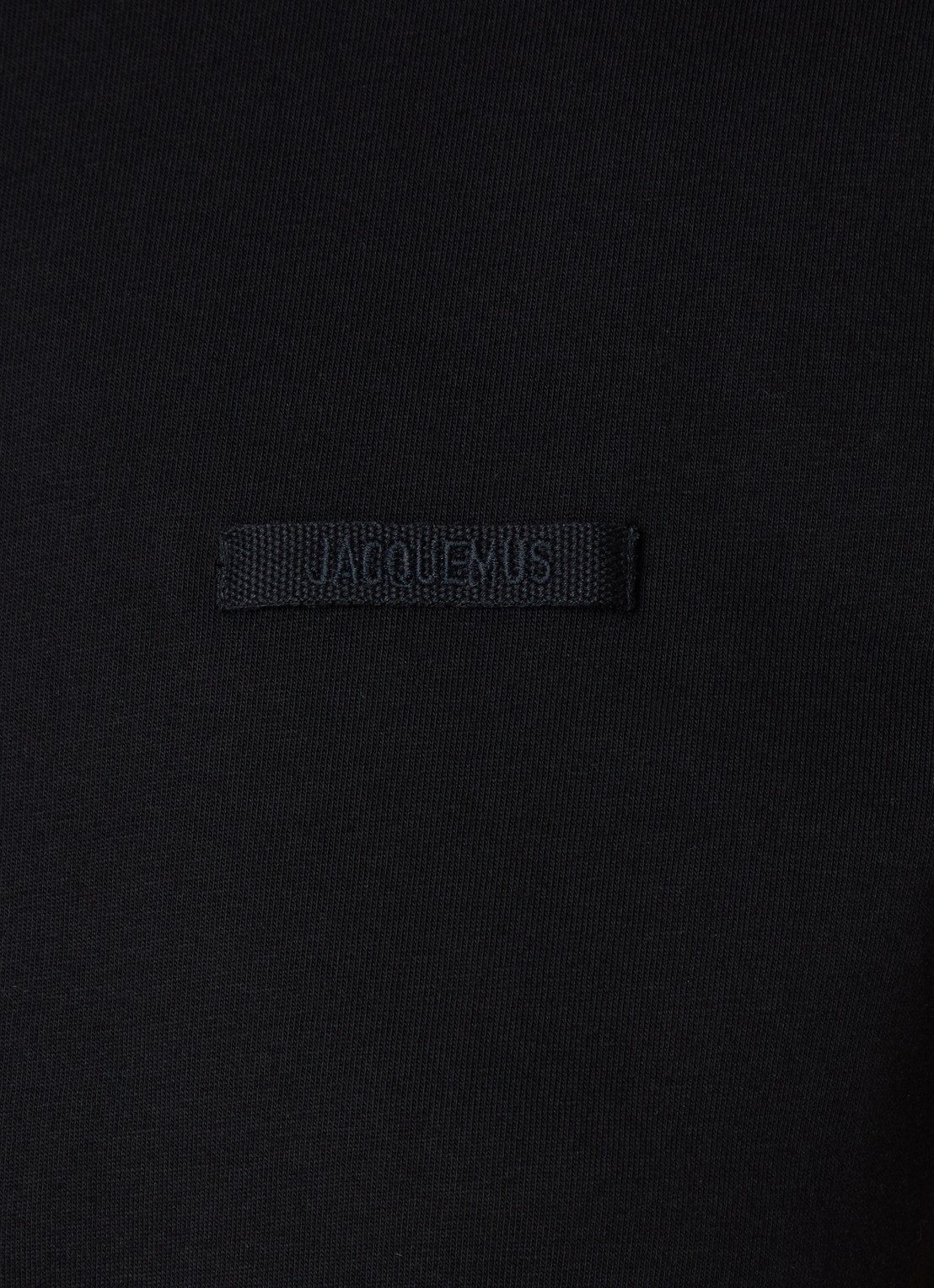 Jacquemus T-shirt met logo - detail 5 zwart