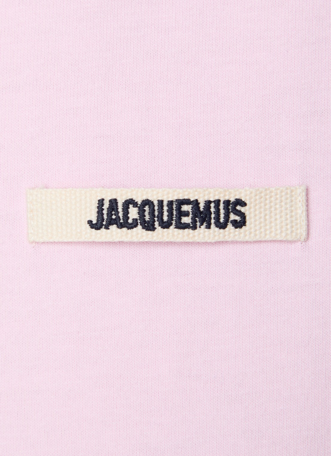 Jacquemus T-shirt met logo - detail 4 roze