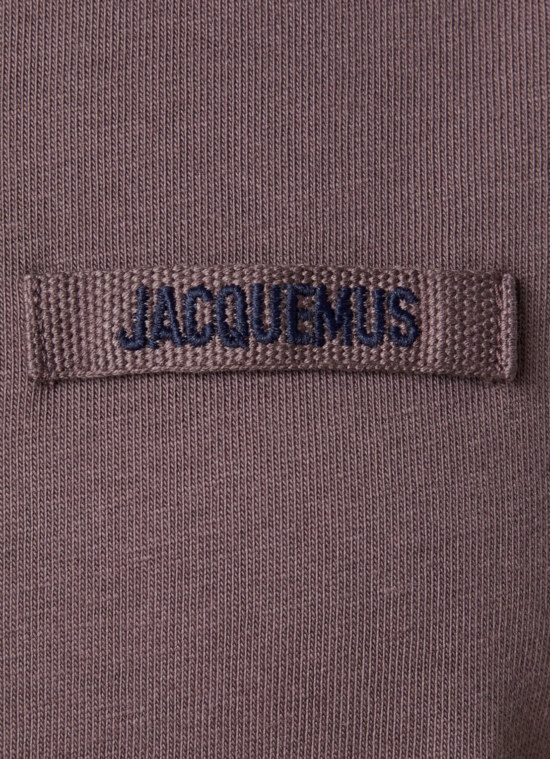 Jacquemus T-shirt met logo - detail 2 taupe