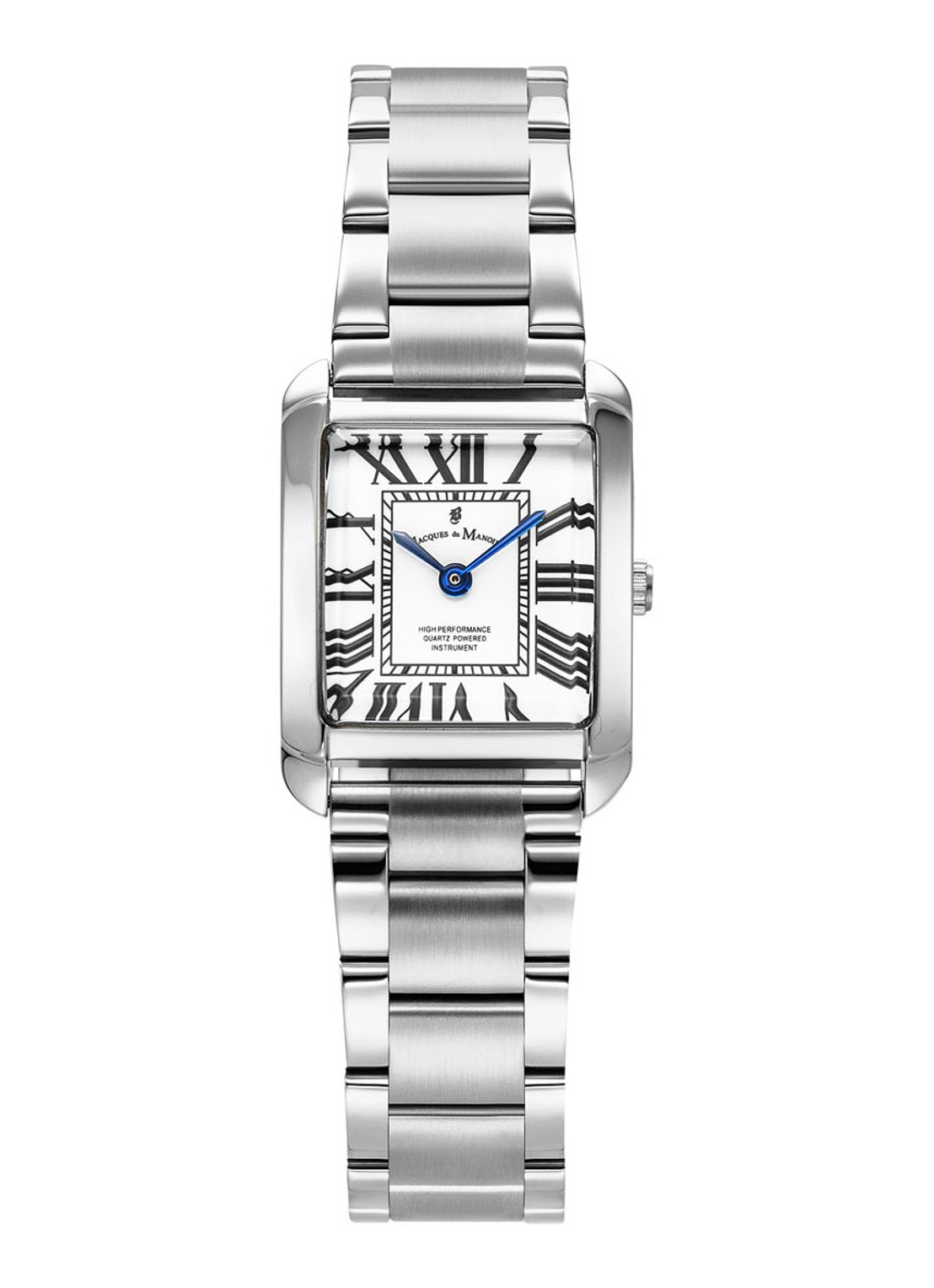 Jacques du Manoir Emily horloge JWL04401 - voorkant 3 zilver