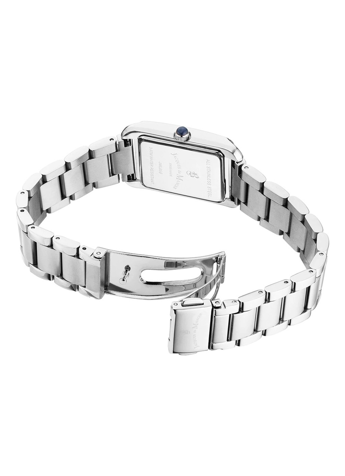 Jacques du Manoir Emily III horloge JWL0580 - detail 3 zilver - jwl05801