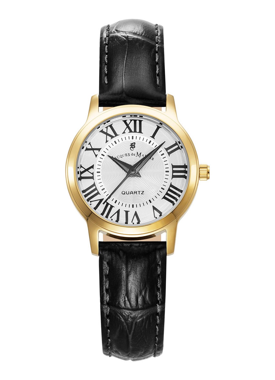 Jacques du Manoir Genesis Ladies horloge JWL04905 - voorkant zwart