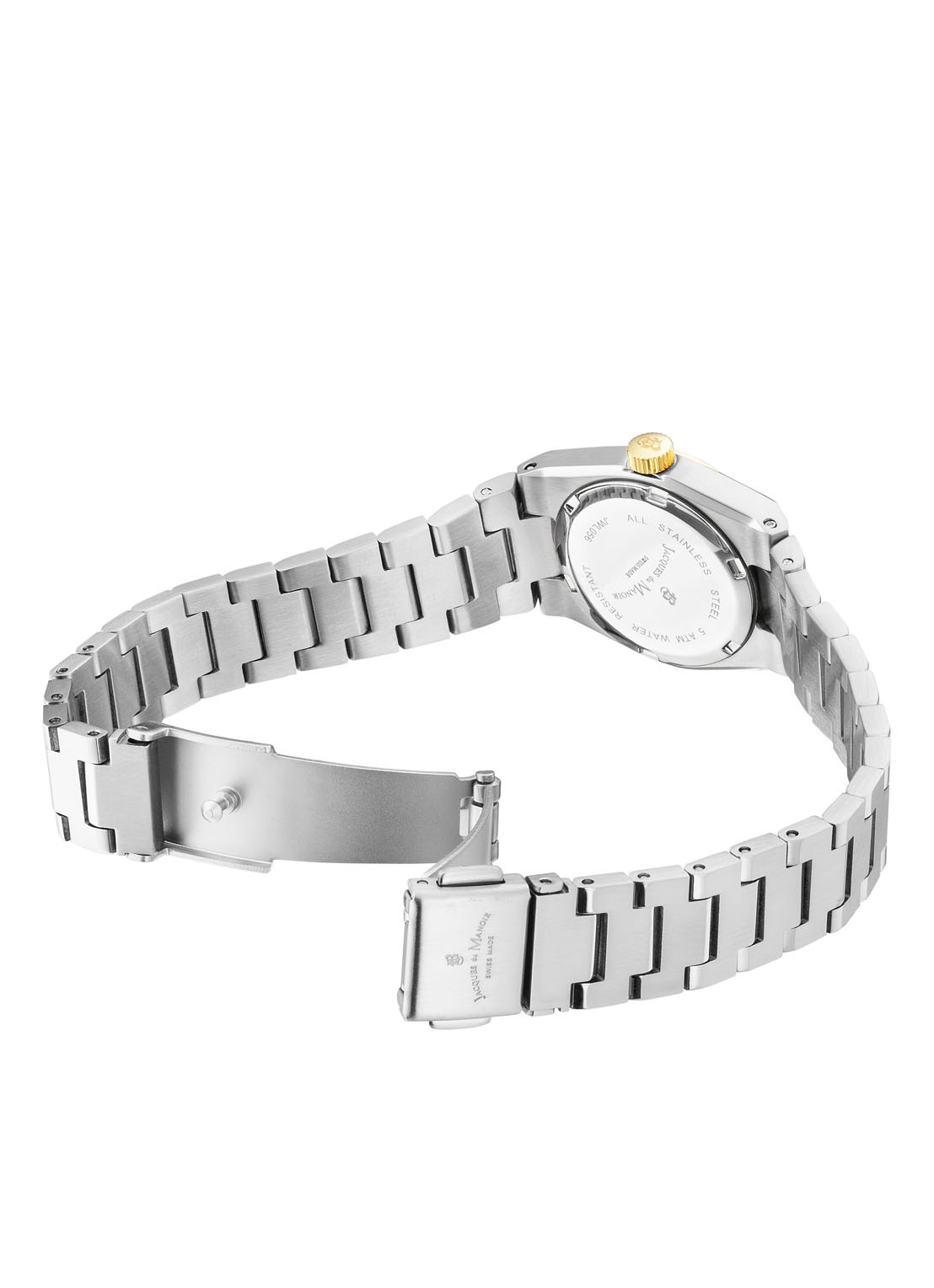 Jacques du Manoir Horizon Ladies 25mm - JWL05603 - detail 2 zilver