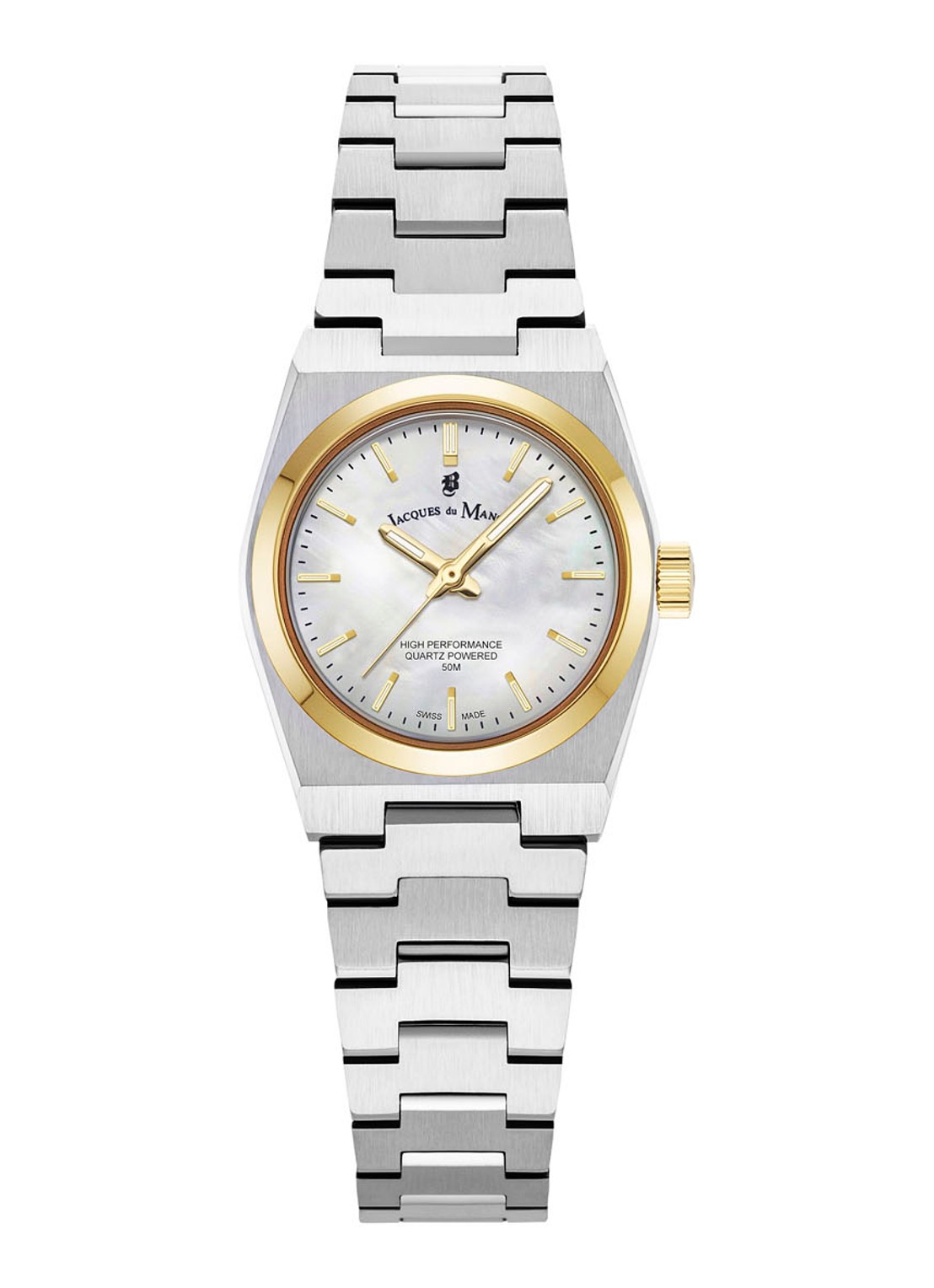 Jacques du Manoir Horizon Ladies 25mm - JWL05603 - voorkant zilver