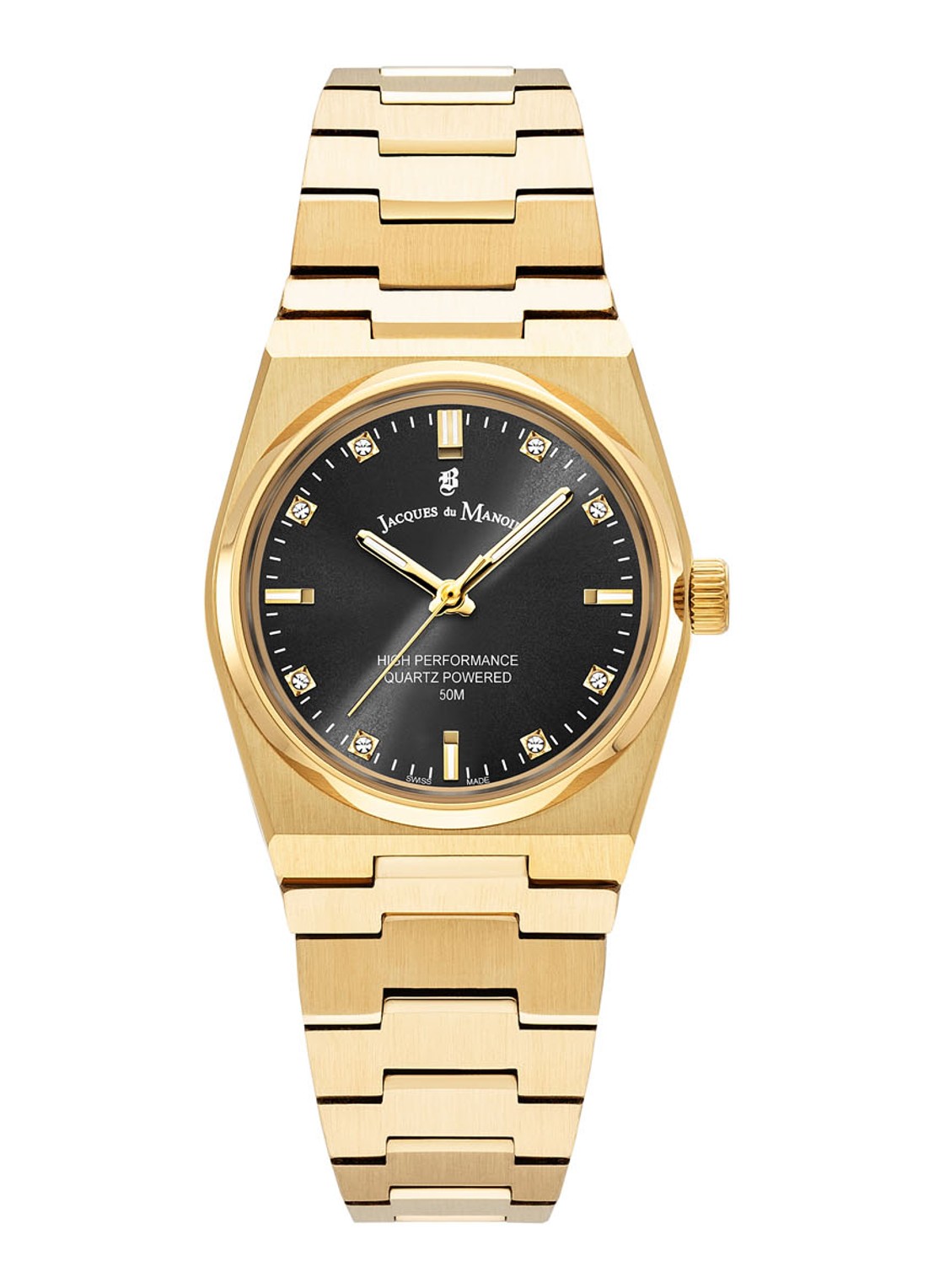 Jacques du Manoir Horizon Ladies - JWL03604 - voorkant goud