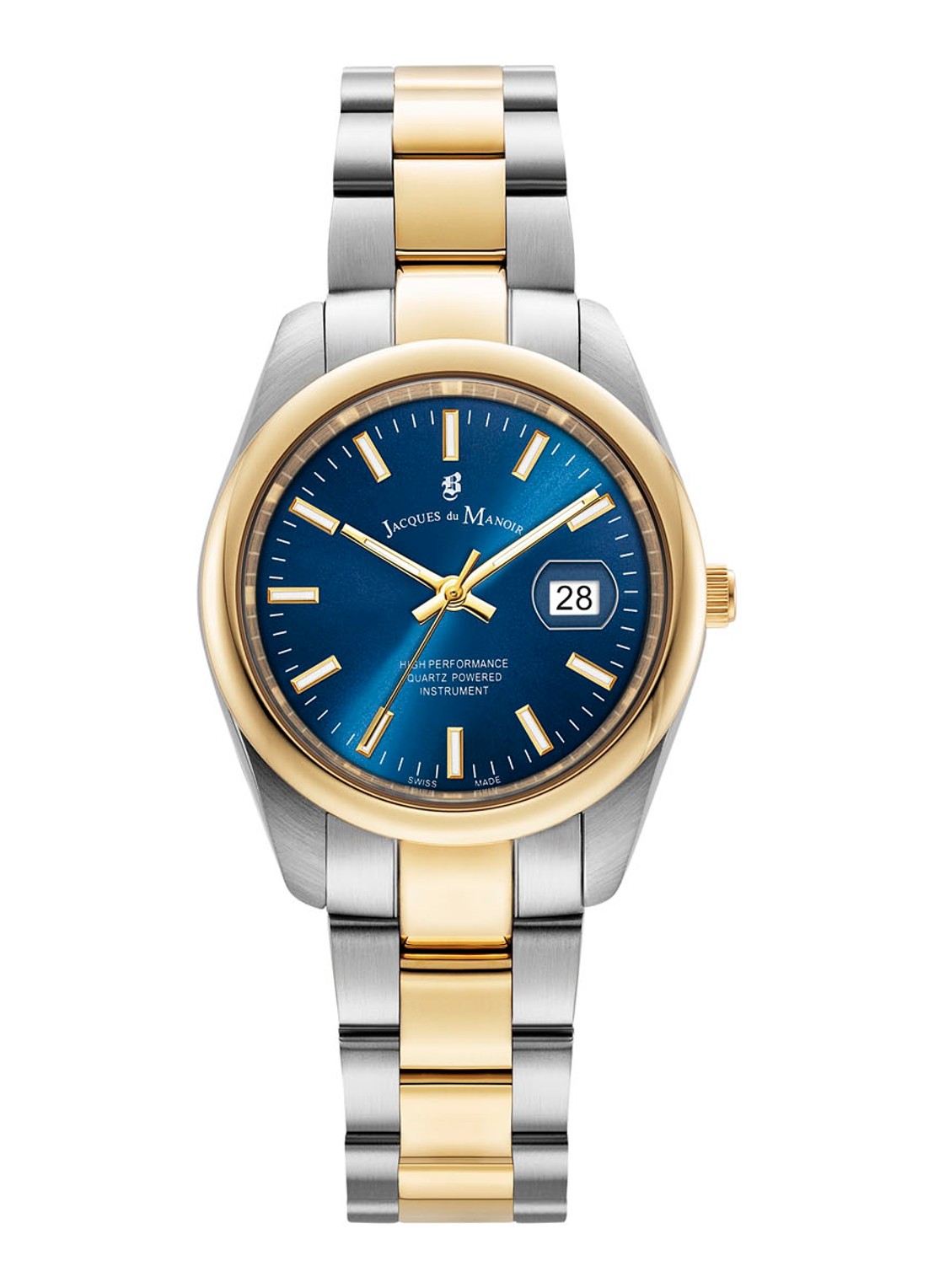 Jacques du Manoir Inspiration Allure horloge JWL03805 - voorkant zilver