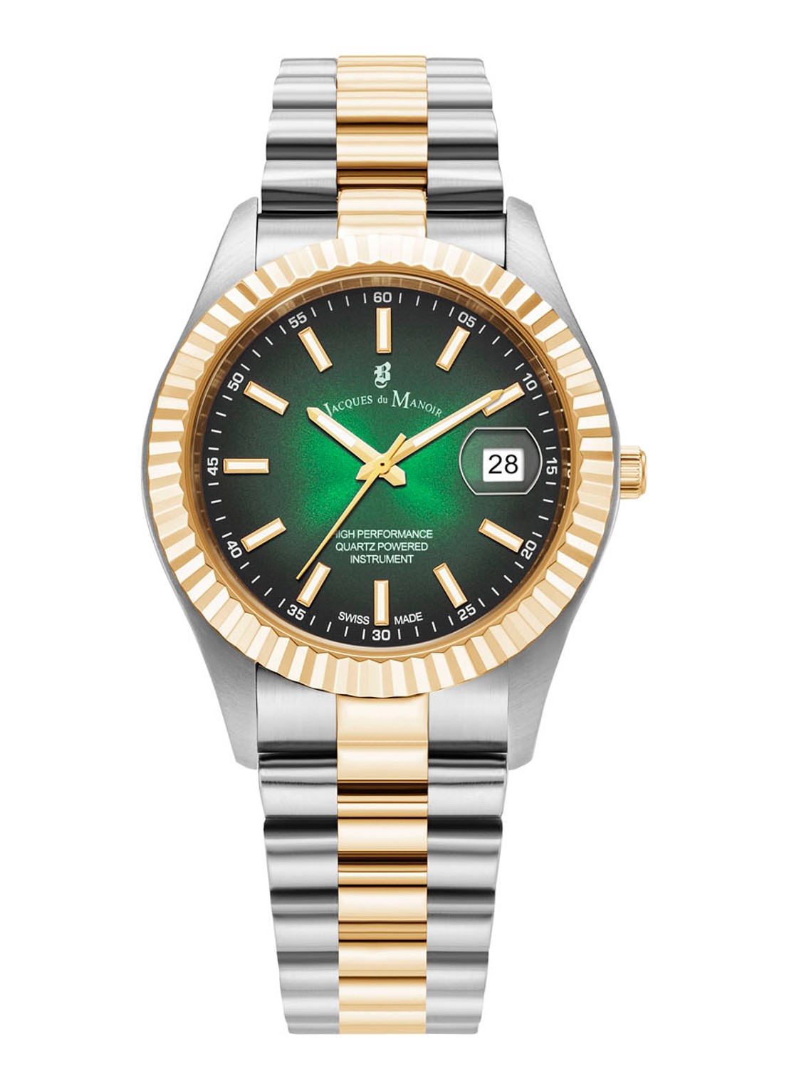 Jacques du Manoir Inspiration horloge JWG03004 - voorkant 2 zilver