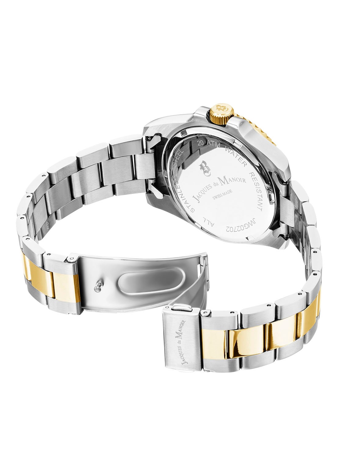 Jacques du Manoir Inspiration horloge JWG03004 - voorkant 3 zilver