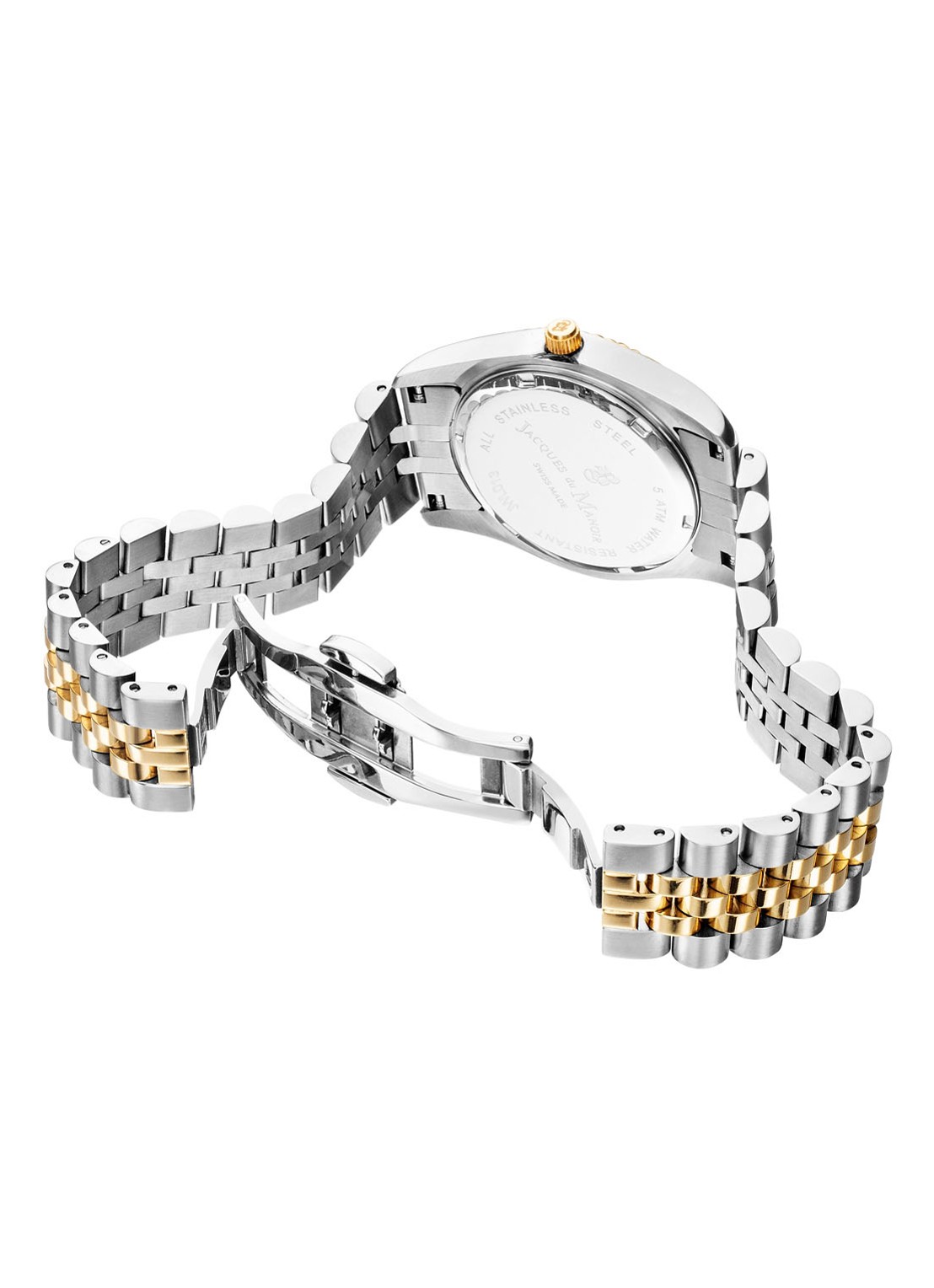 Jacques du Manoir Inspiration horloge JWL01207 - voorkant 2 zilver